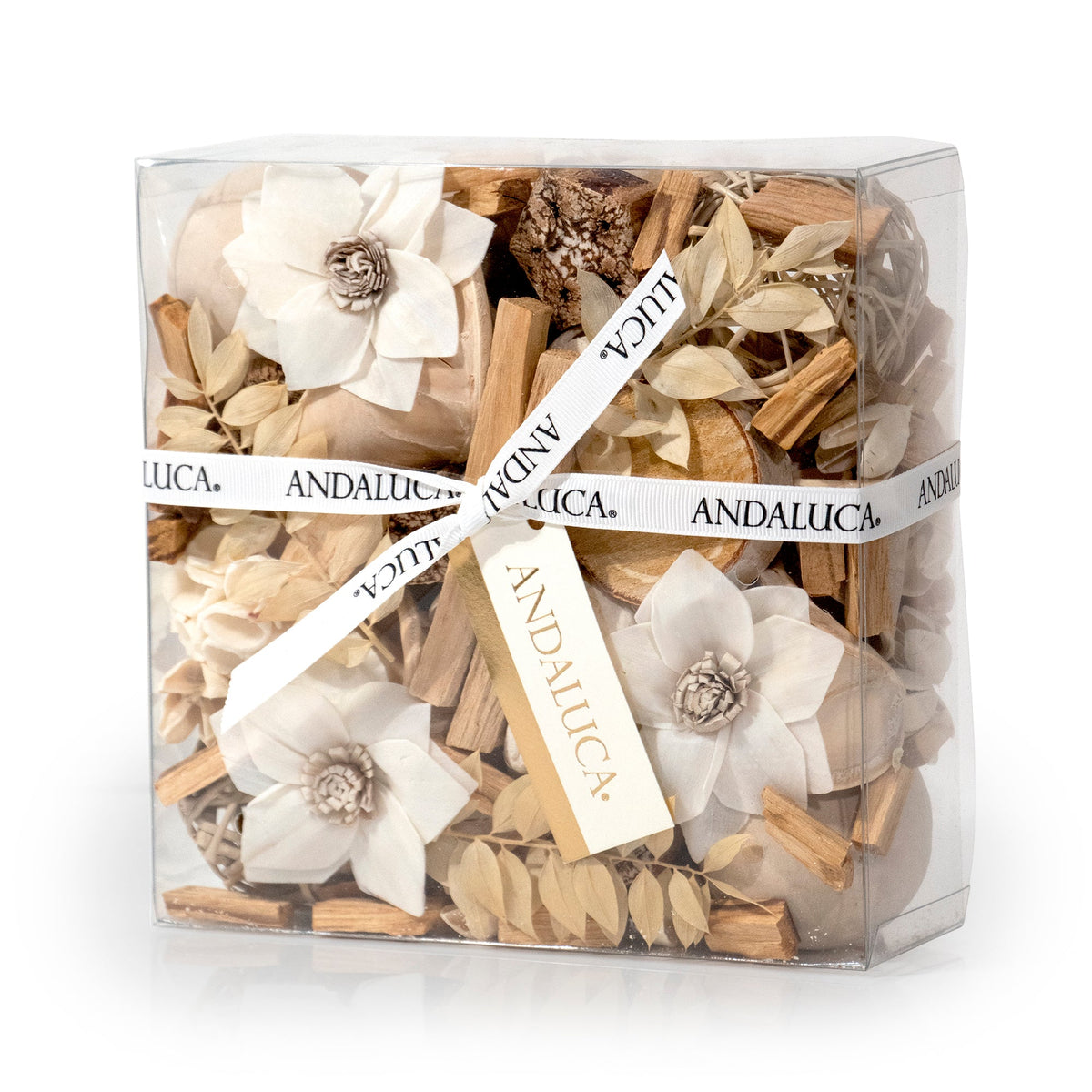 Pot-pourri in scatola Palo Santo & Lino