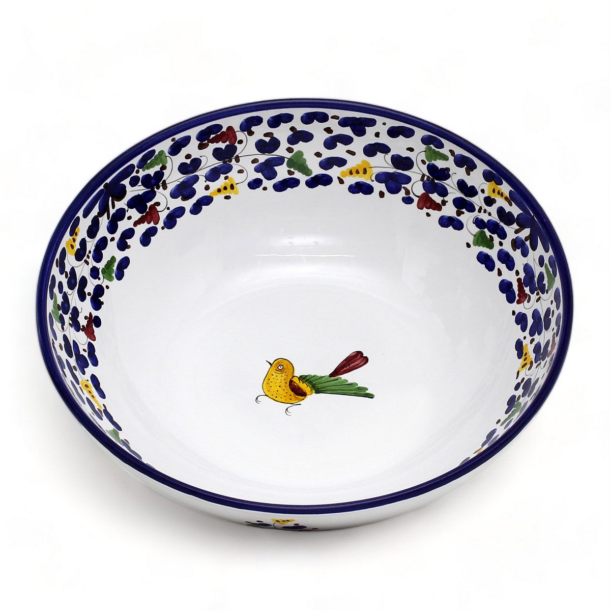 ARABESCO BLUE DERUTA: Coppetta/Piatto fondo per insalata/pasta