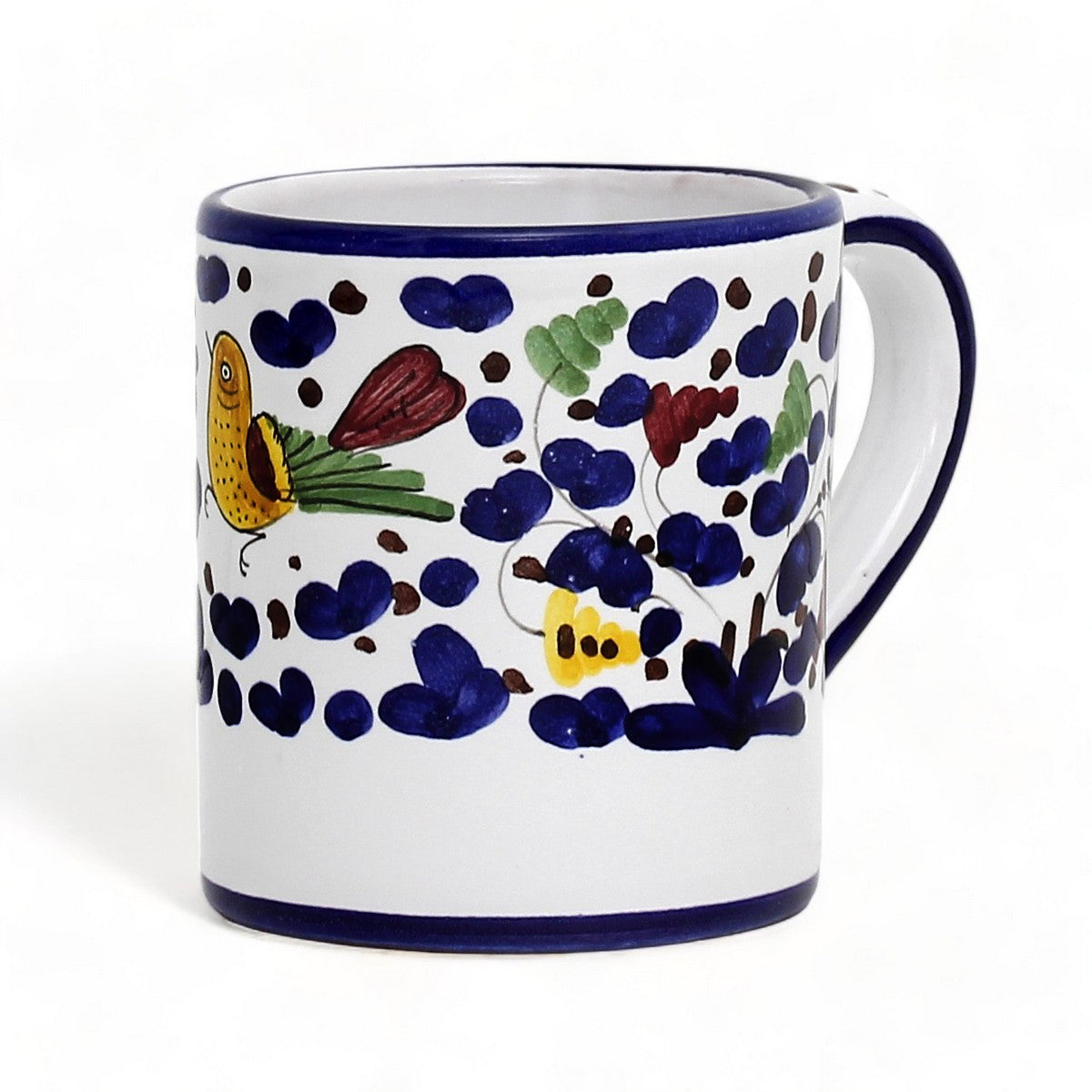 ARABESCO BLUE DERUTA: Mug (10 Oz.)