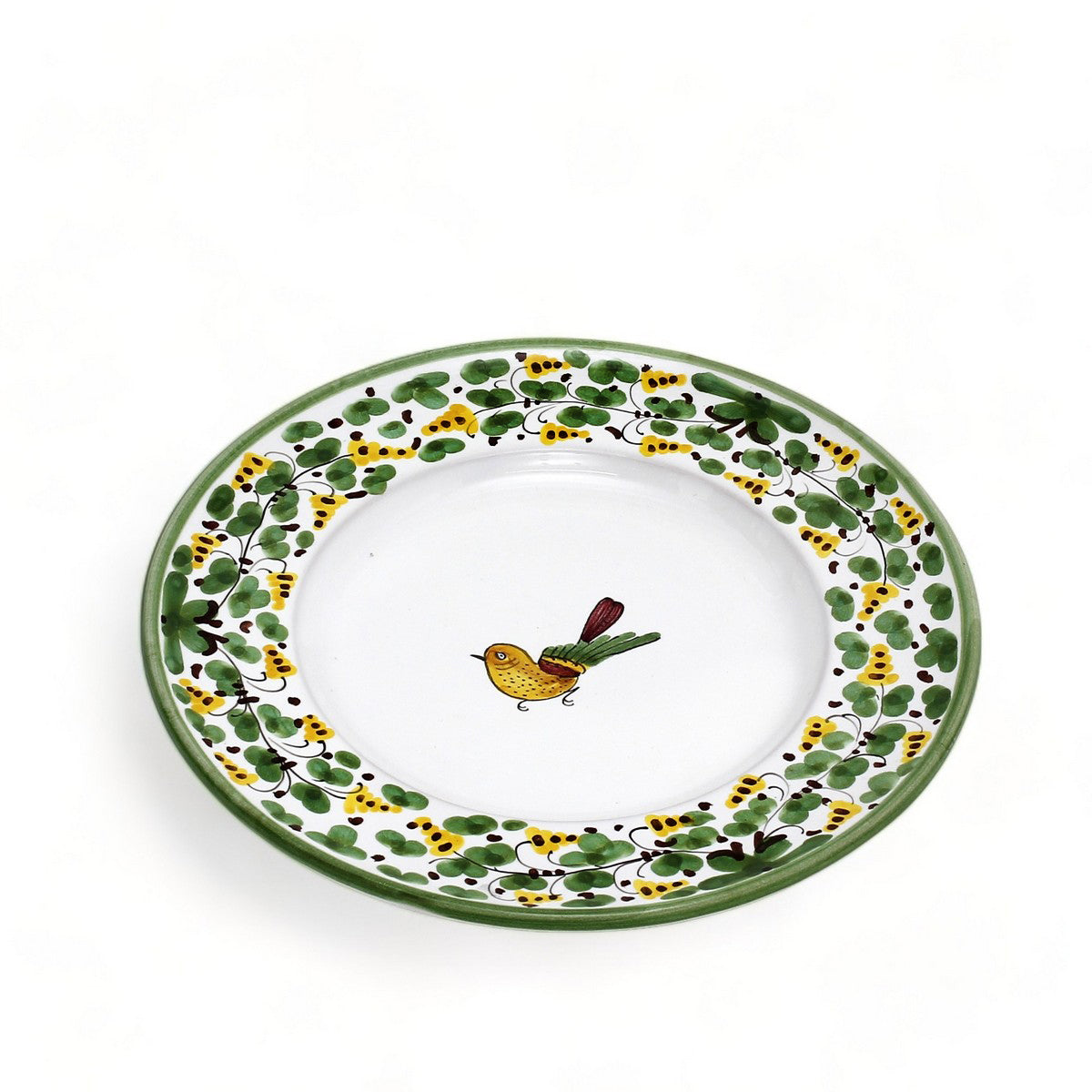 ARABESCO VERDE DERUTA: Piatto da insalata/dessert