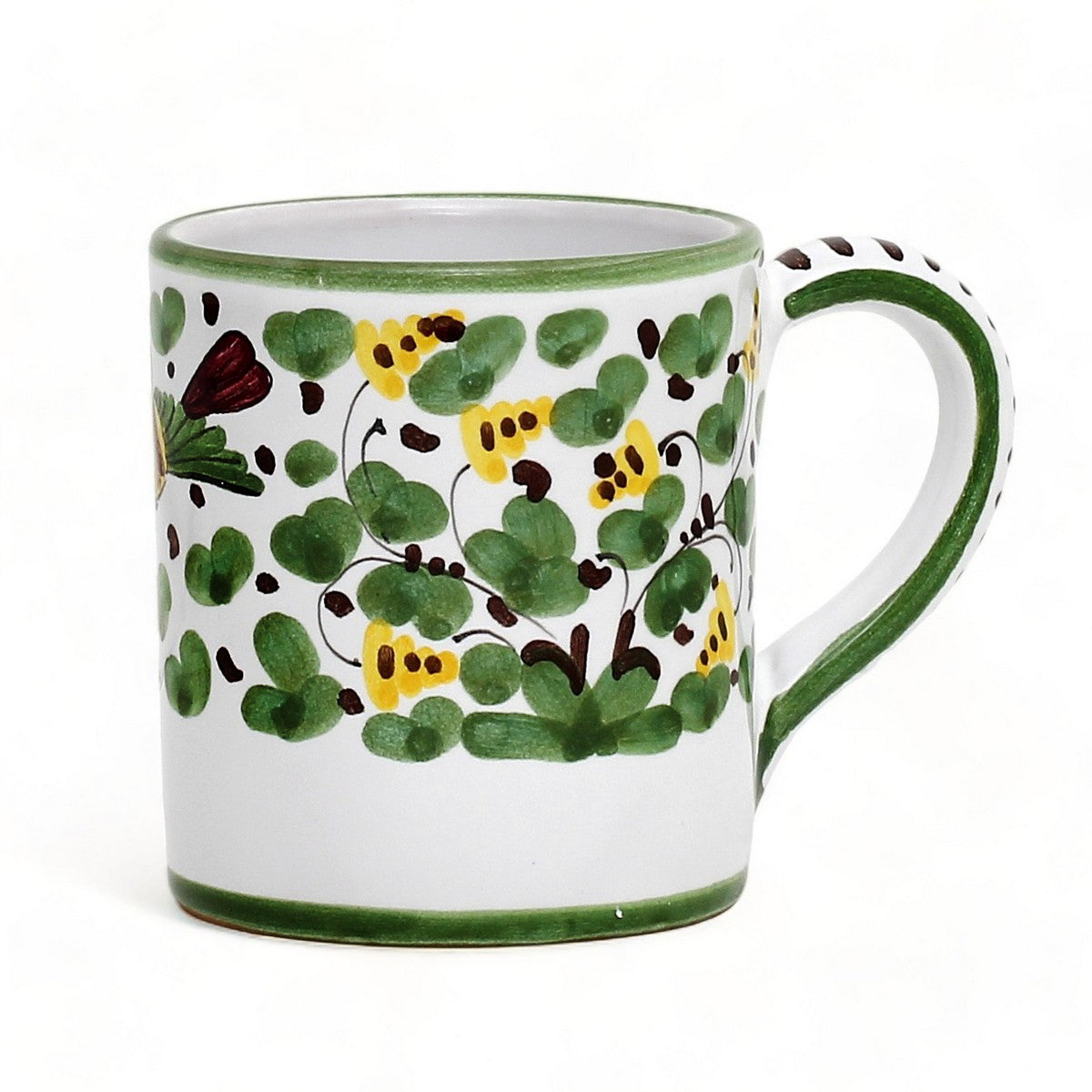 ARABESCO VERDE DERUTA: Mug (10 Oz.)