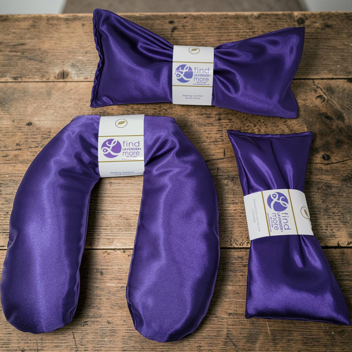 Impacco caldo/freddo alla lavanda con cuscinetto termico alle erbe