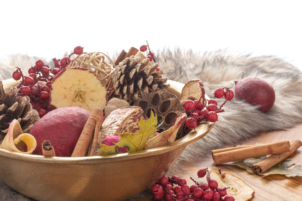Pot-pourri à la cannelle et au cidre de pomme