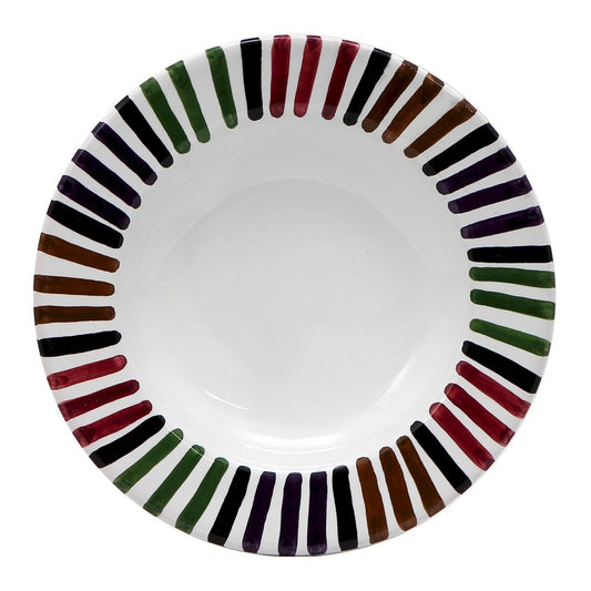 BELLO: Piatto fondo con bordo per pasta/zuppa