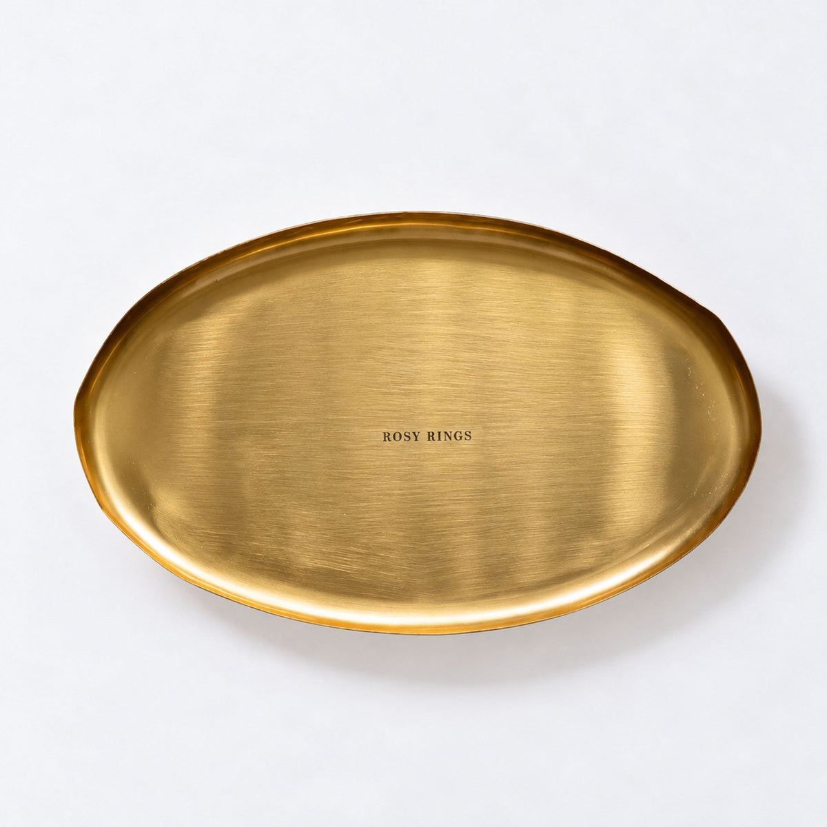 Gold Centerpiece Botanical Candle Plate