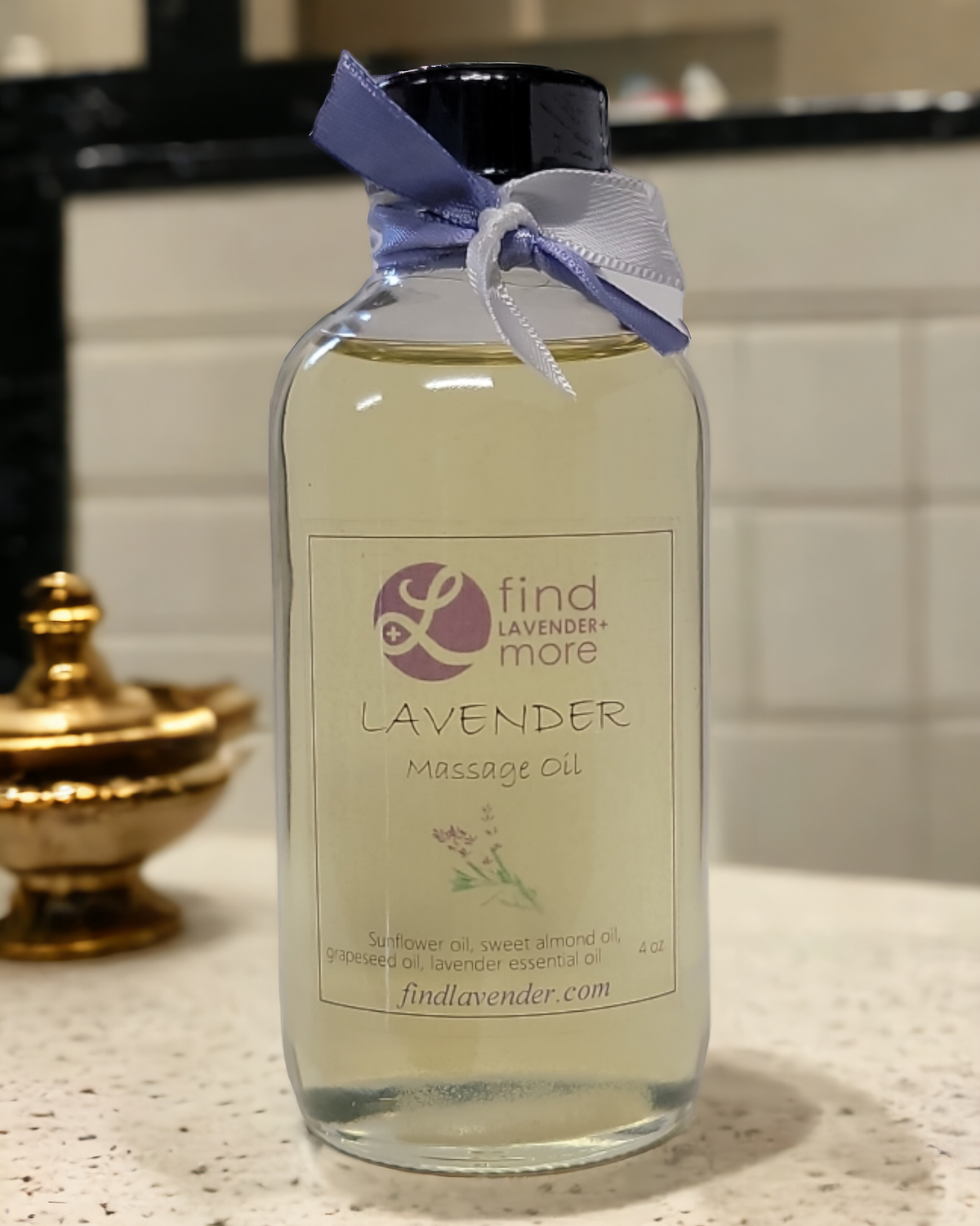 Huile de massage à la lavande, soin corporel naturel, aromathérapie, huile essentielle