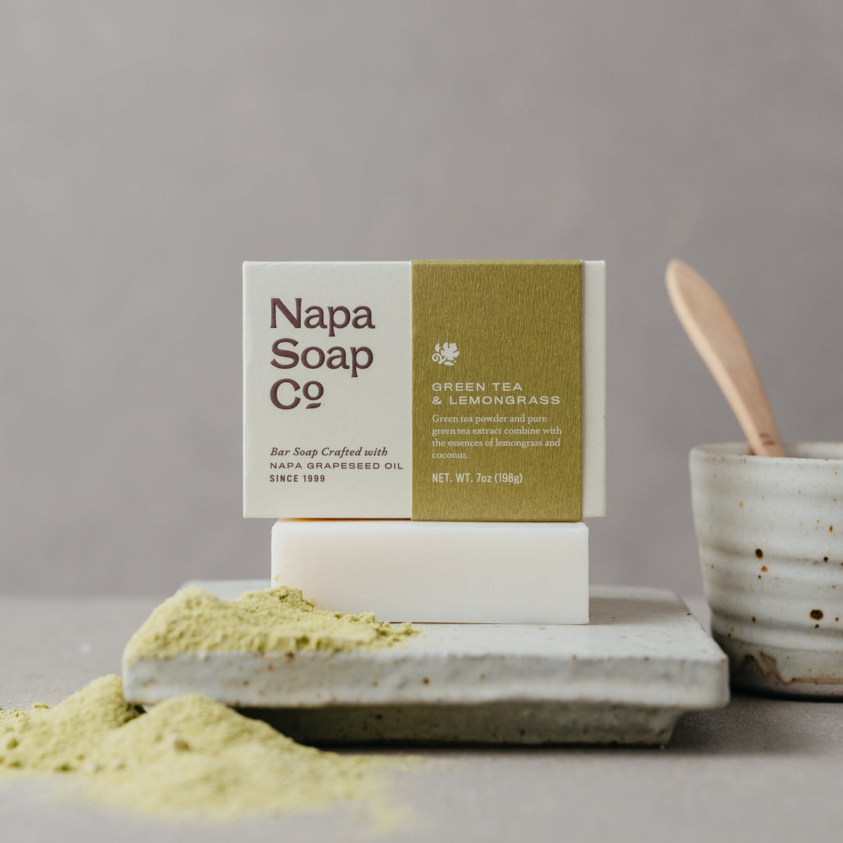 Sapone solido - Tè verde e citronella