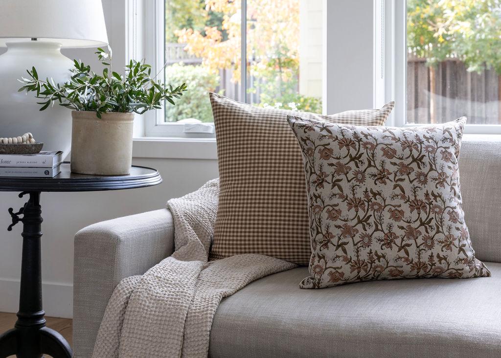 Designer Benton Pillow Cover with Insert – 20x20