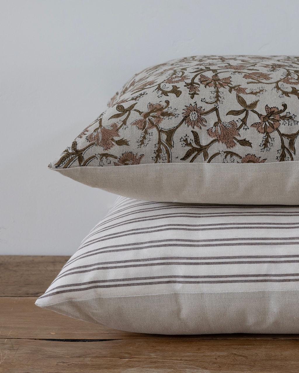 Designer Benton Pillow Cover with Insert – 20x20