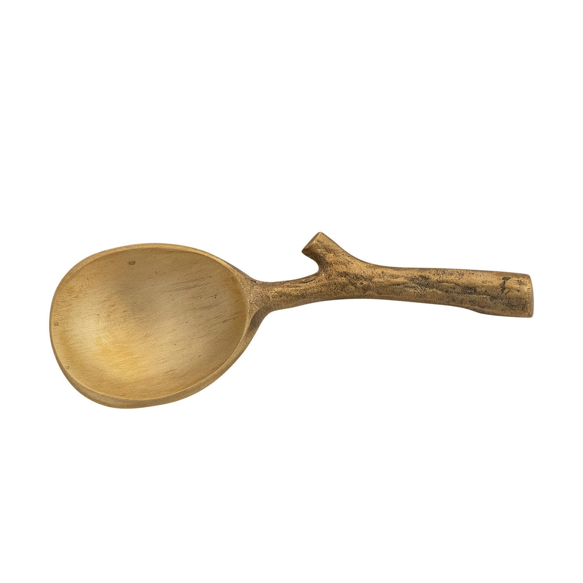 Brass Twig Handle Spoon – 3.5" Decorative Spoon