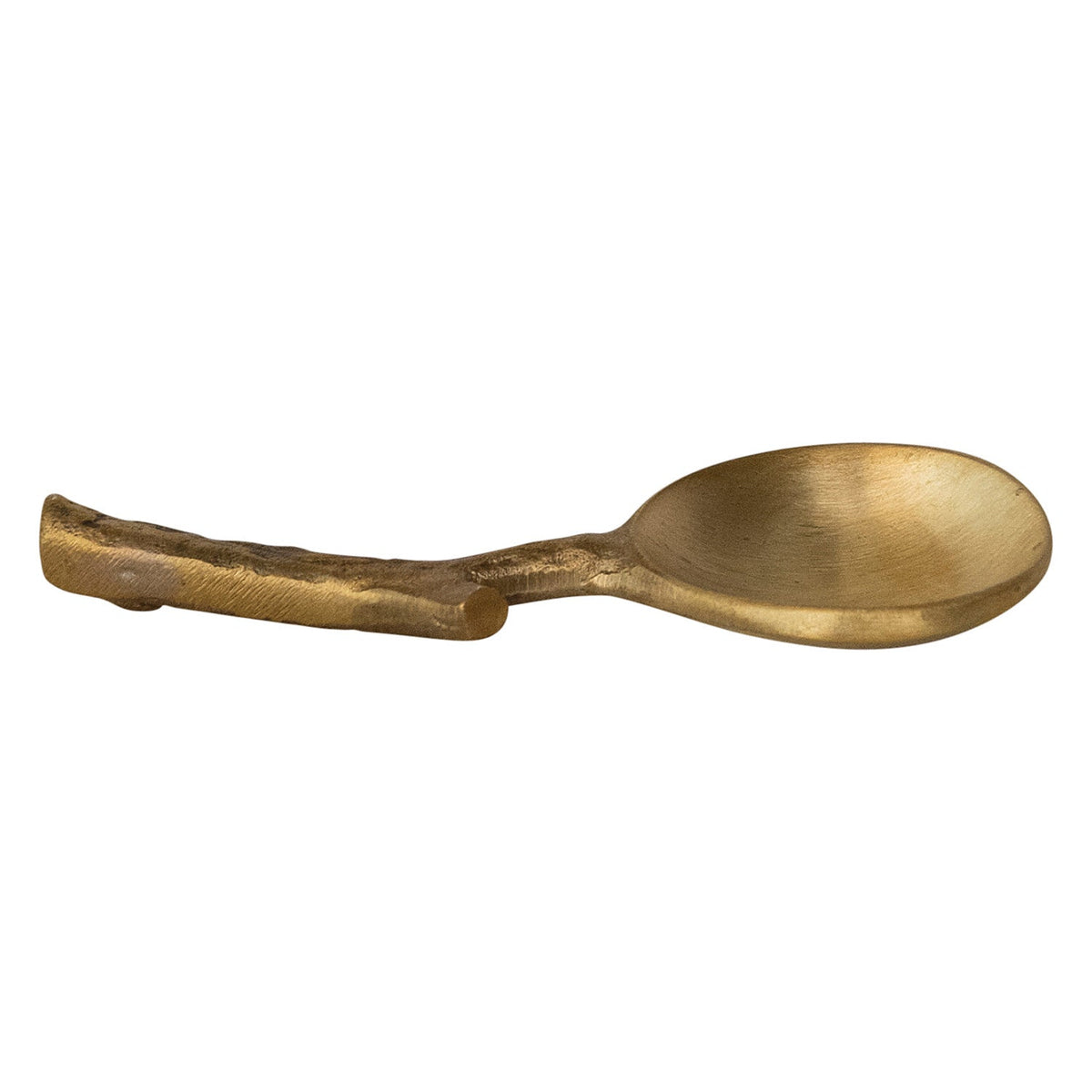 Brass Twig Handle Spoon – 3.5" Decorative Spoon