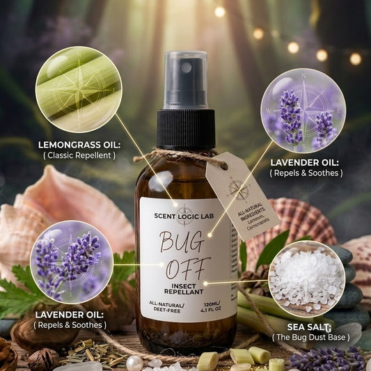 Repellente per insetti | Repellente con oli essenziali | Spray senza DEET