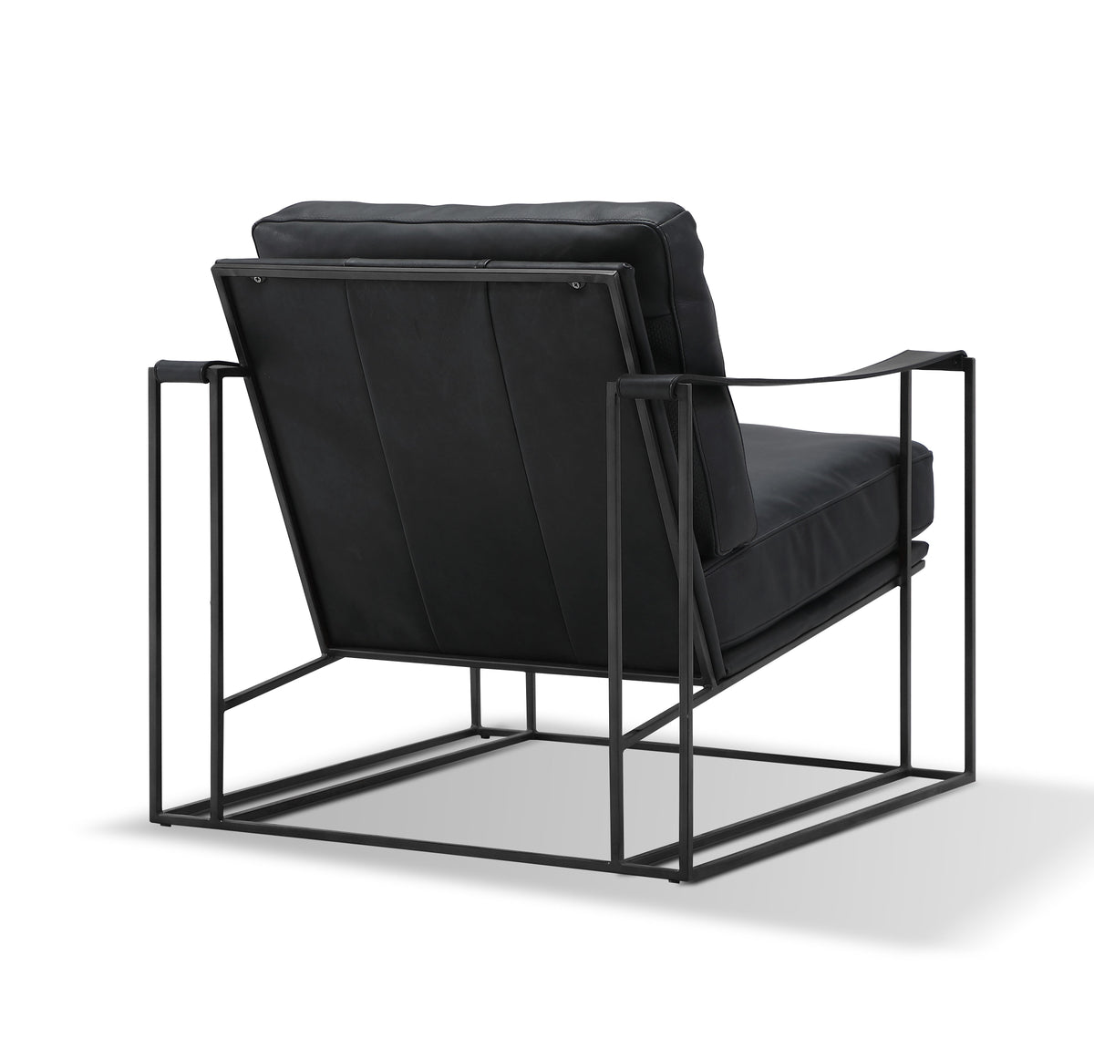 Fredo Top Grain Leather Arm Chair