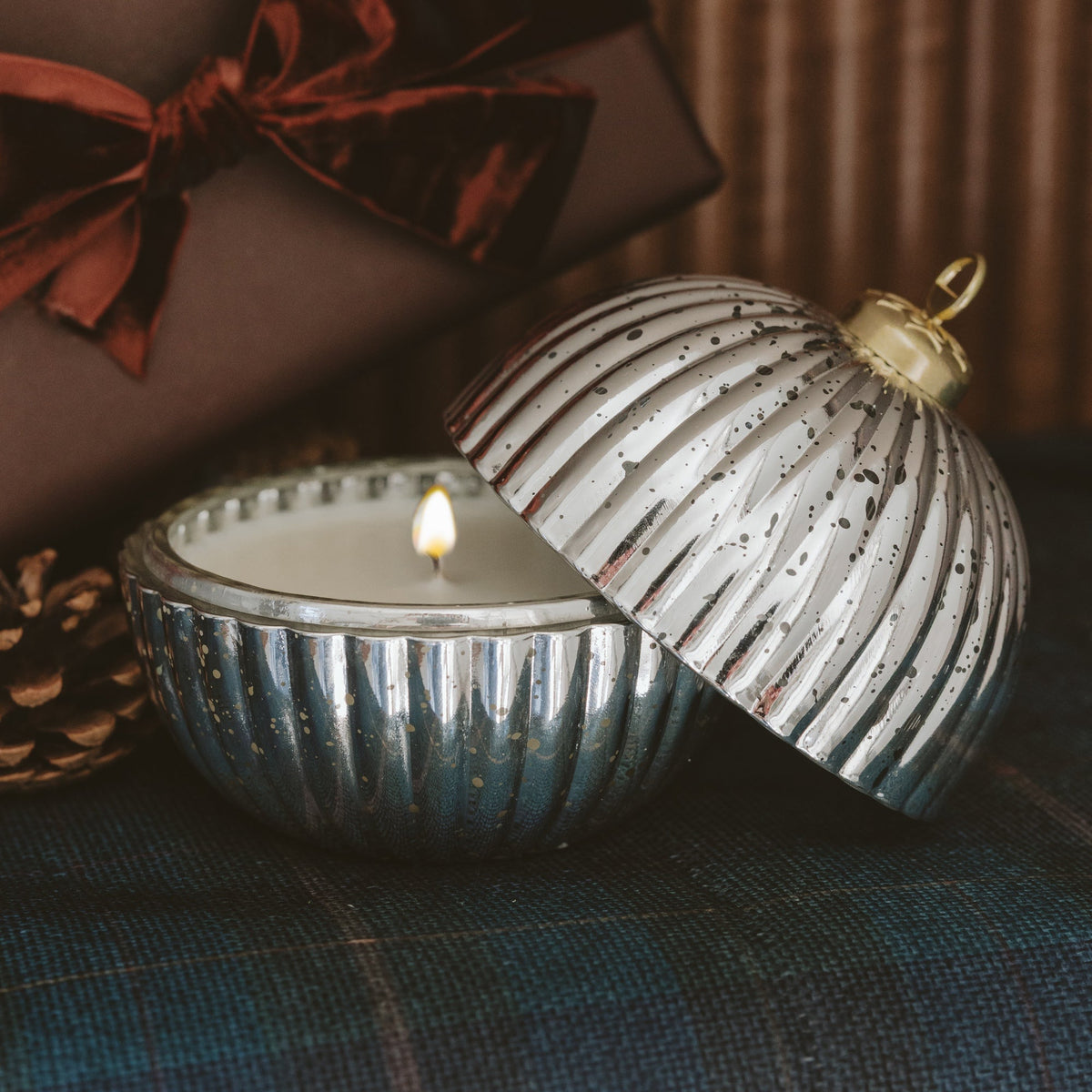 Candela di soia Merry and Bright - Vasetto decorativo - 140 g