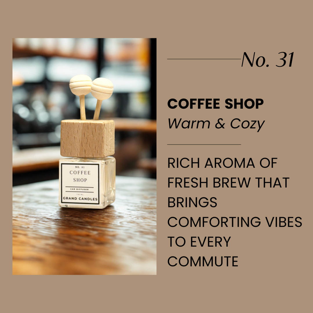 Diffusore per auto fragranza Coffee Shop