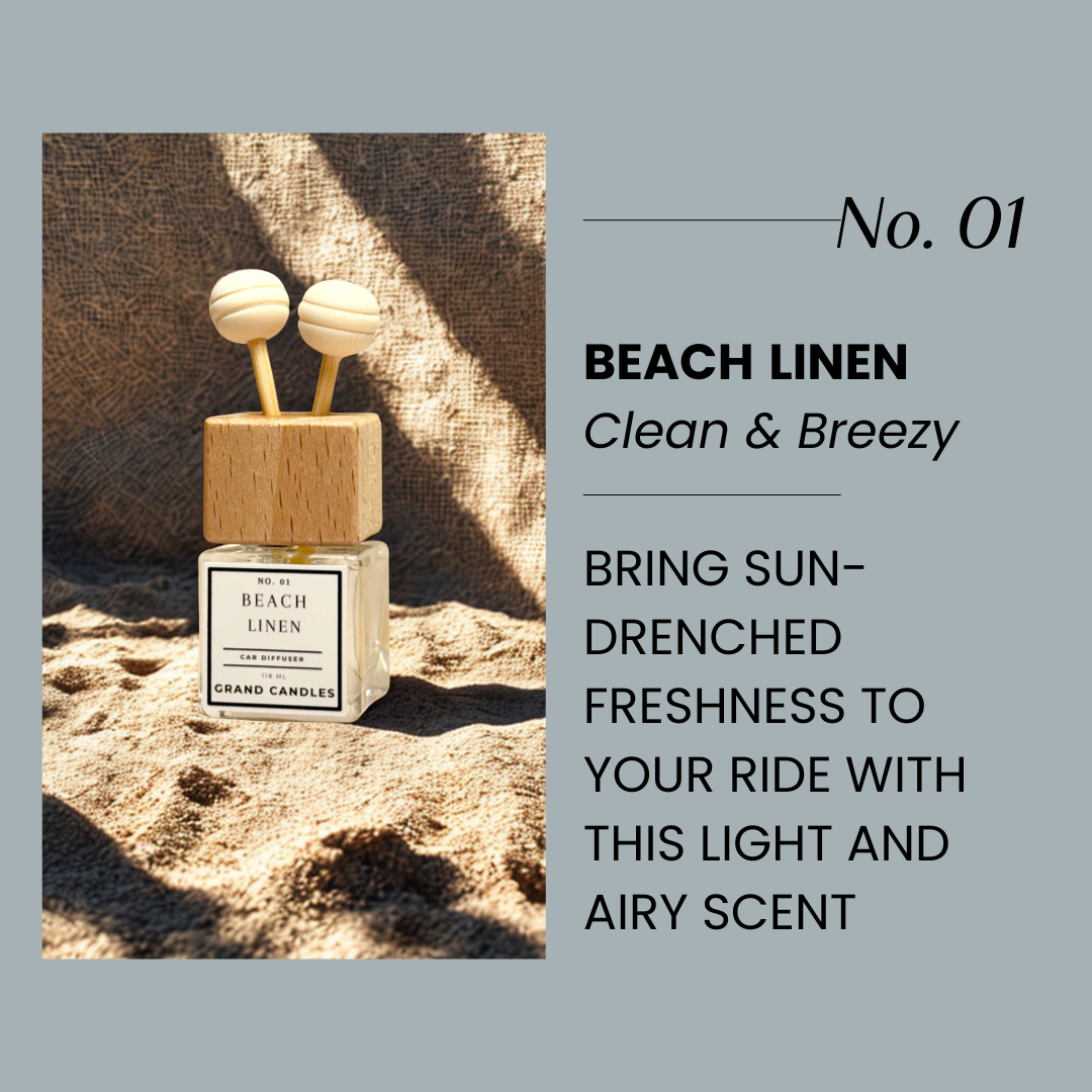 Diffusore per auto Beach Linen