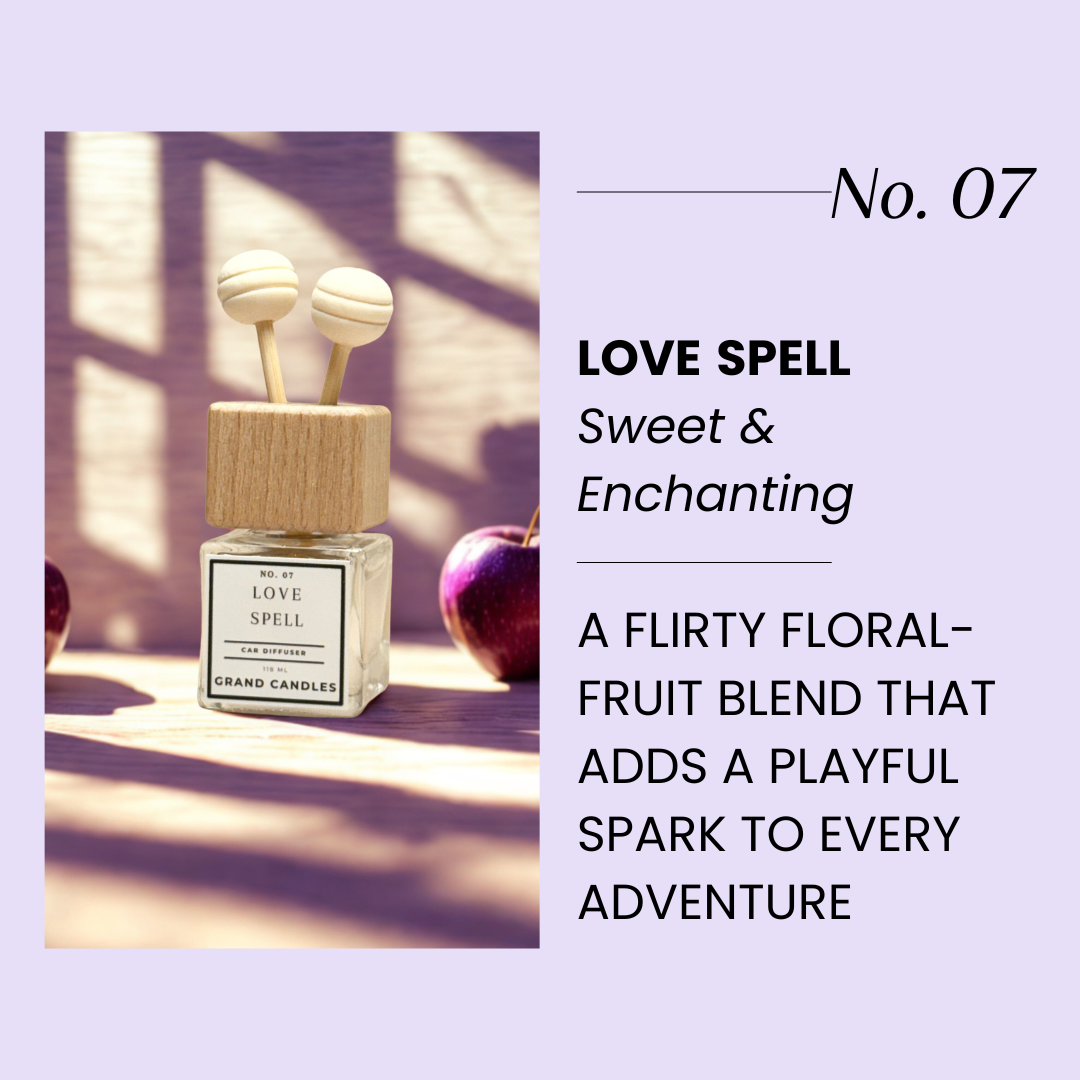 Diffusore per auto Love Spell