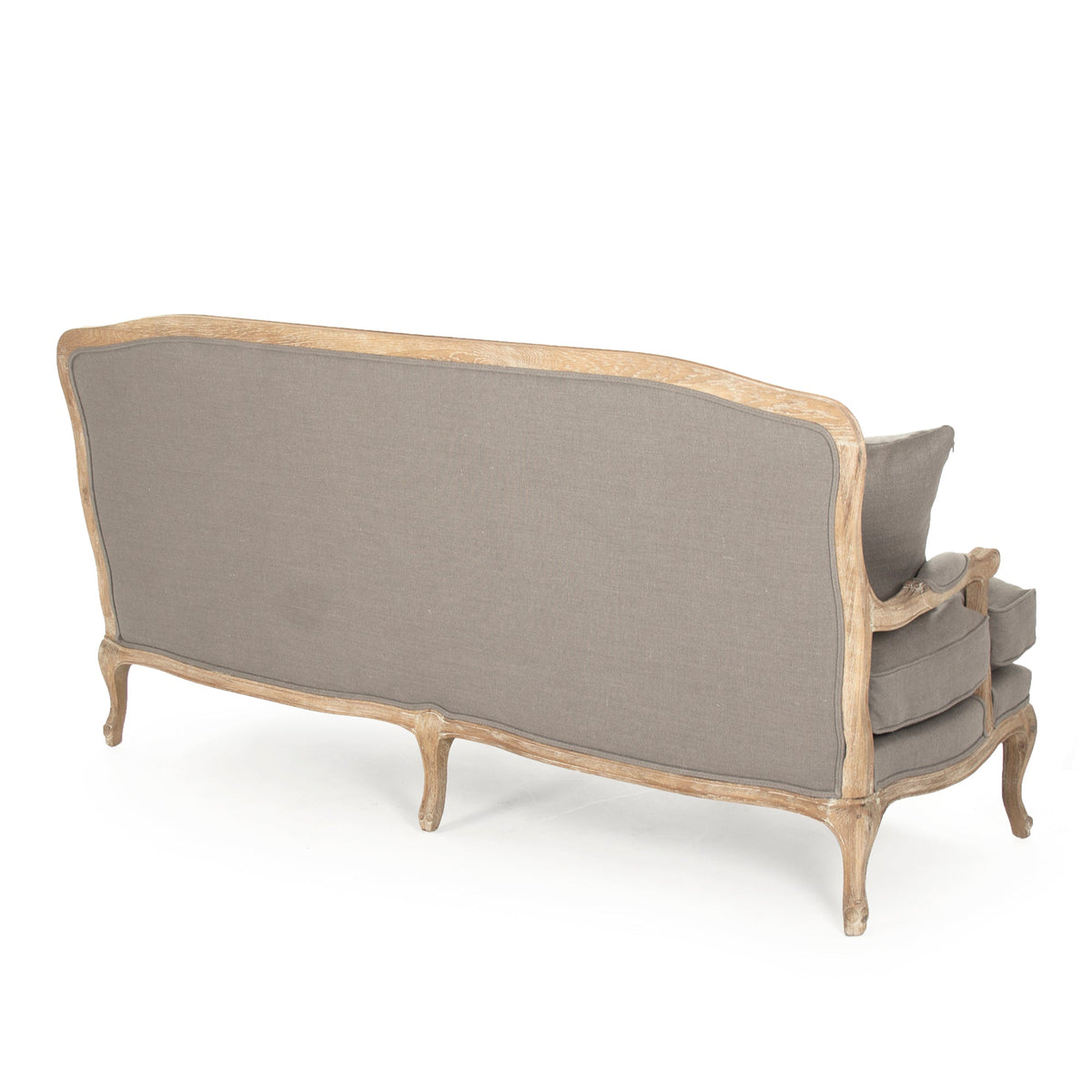 Bastille Oak Linen Sofa