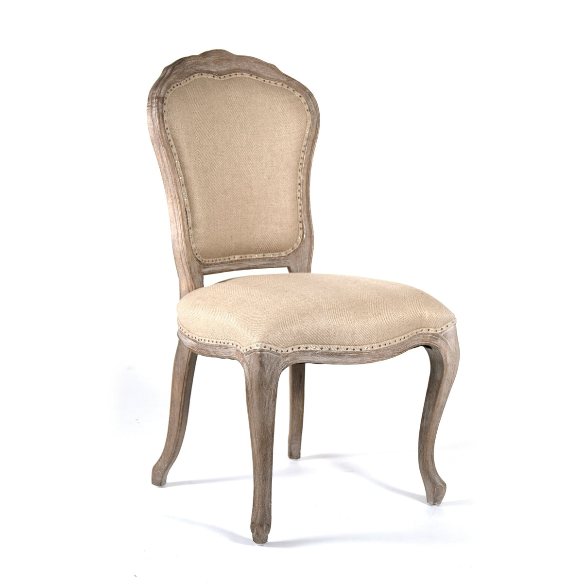 Lyon Limed Grey Oak Side Chair