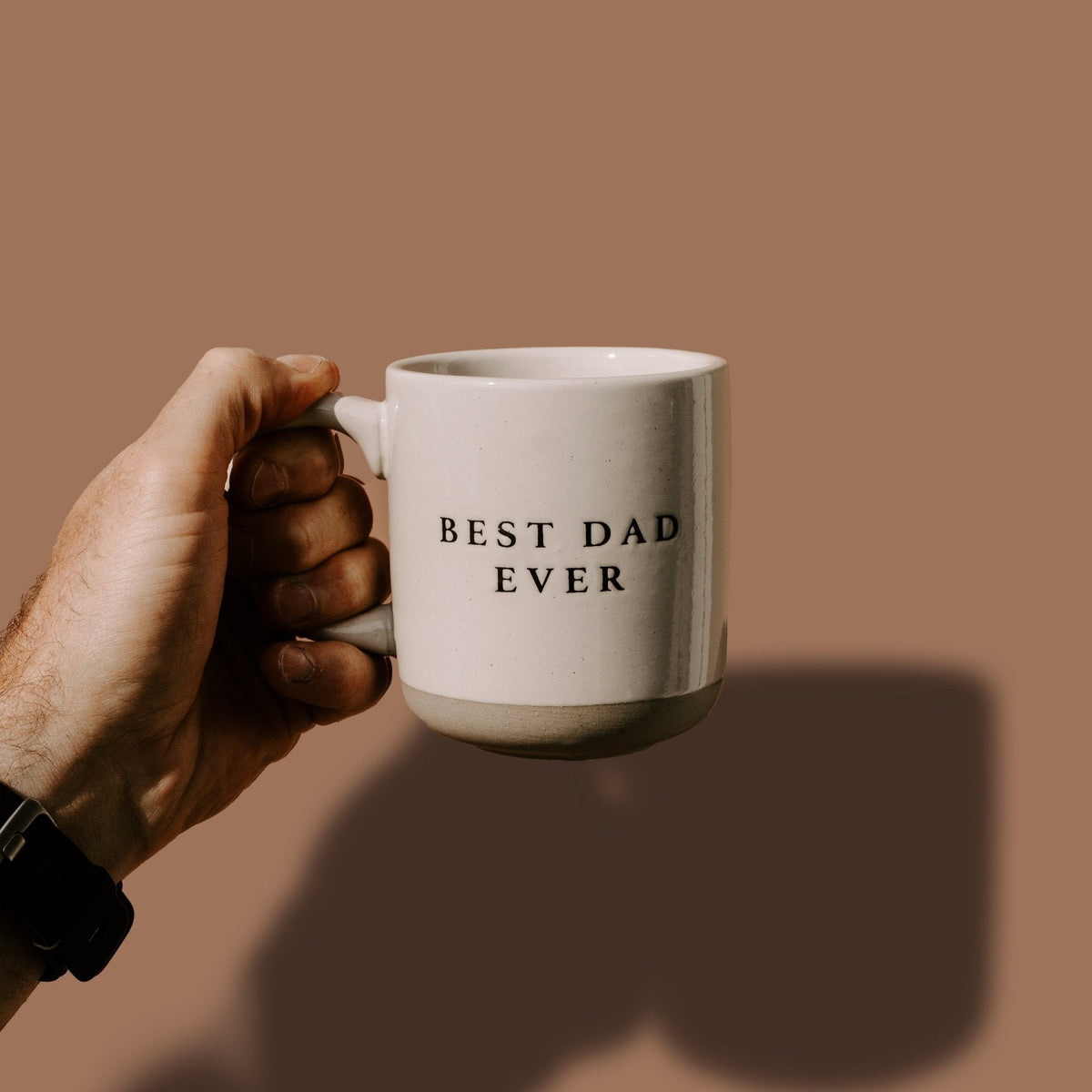 Mug da caffè in gres da 14 once Best Dad Ever