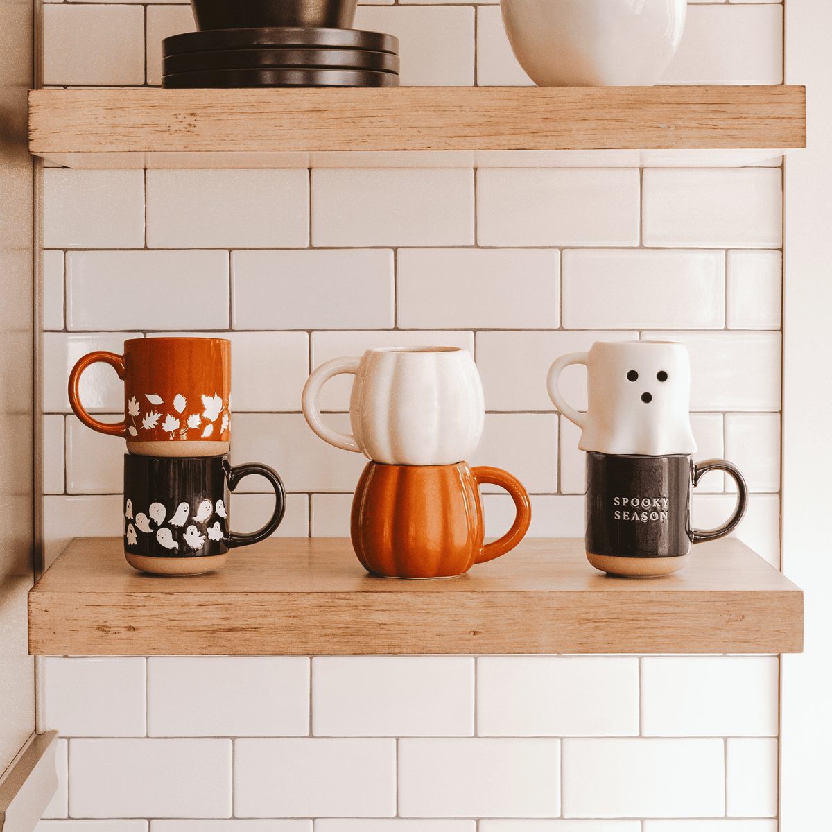 Tazza da caffè figurata zucca arancione 19 oz