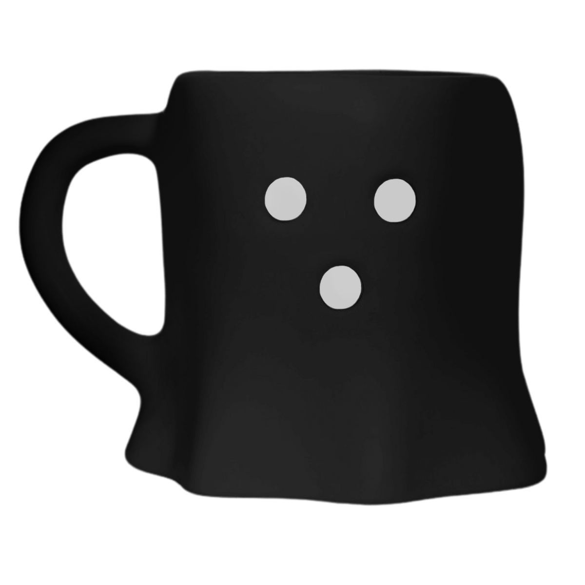 Mug à café figuratif Black Ghost 355 ml