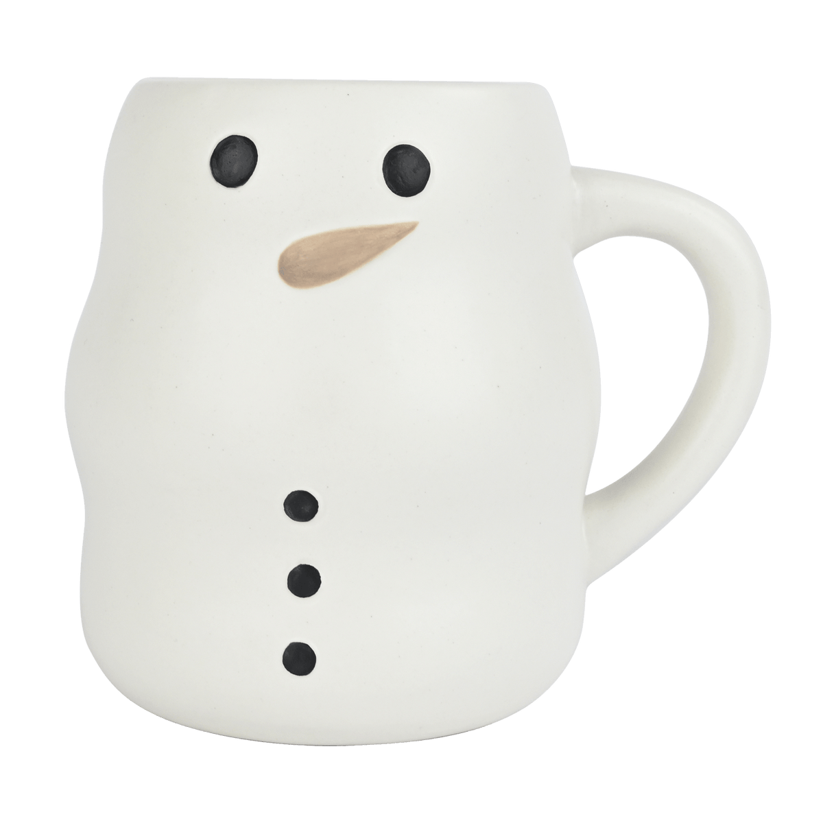 Mug à café figuratif bonhomme de neige 21 oz