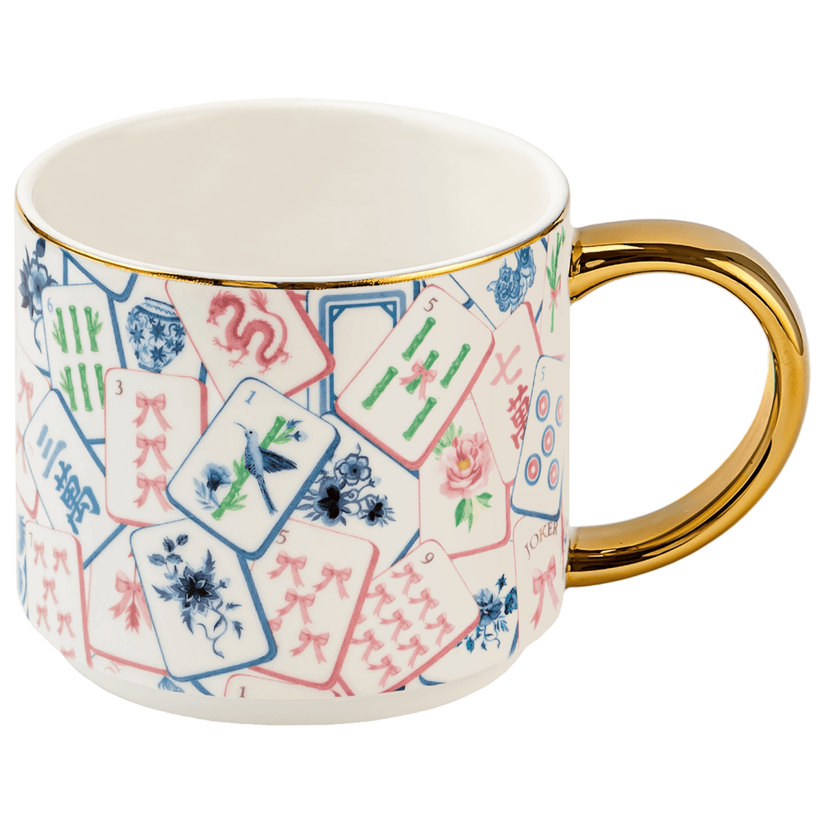 Tazza da caffè Mahjong da 14 oz