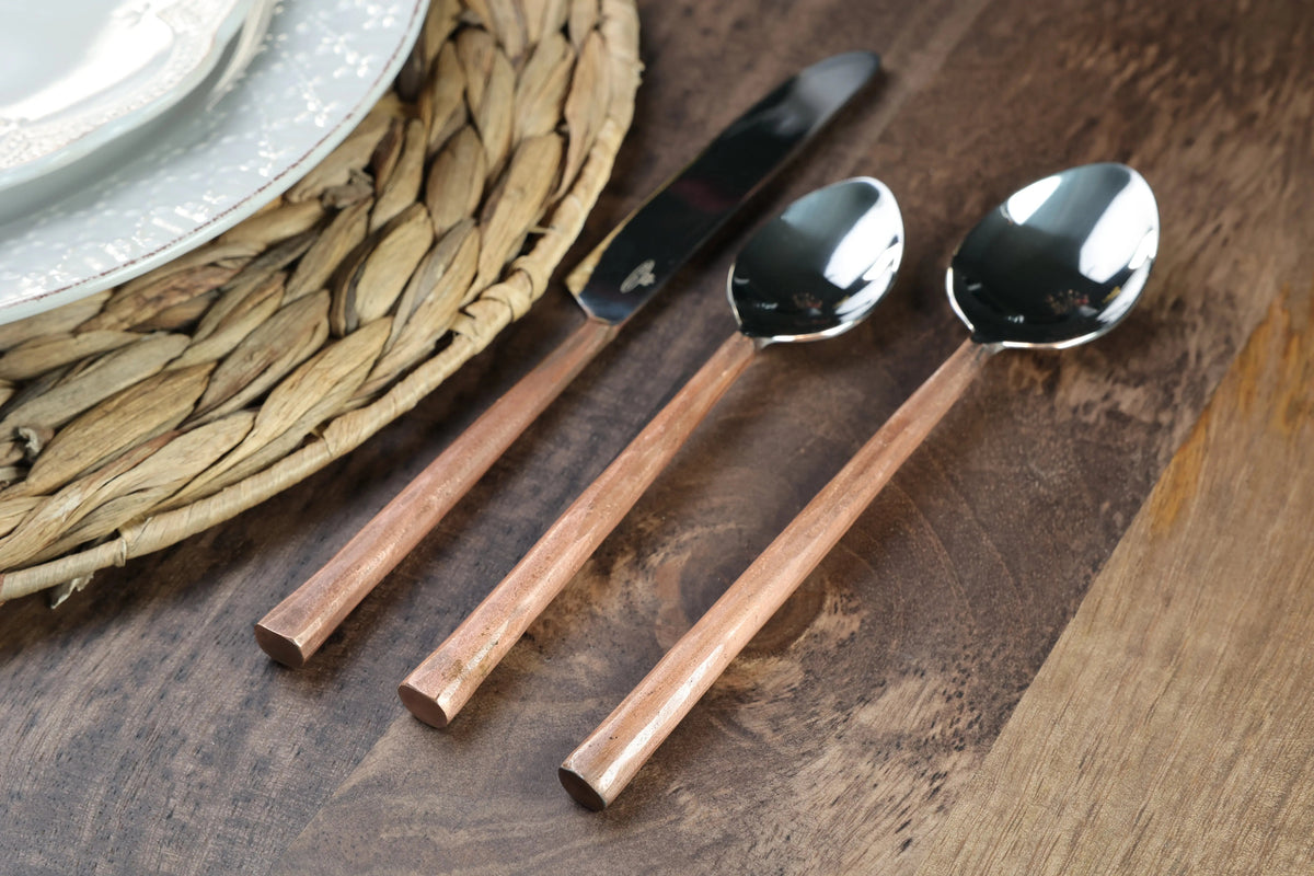 Set posate Camellia, 5 pezzi