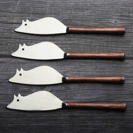 CAMELLIA RATONCITO CHEESE SPREADER/KNIFE 4 PC. SET