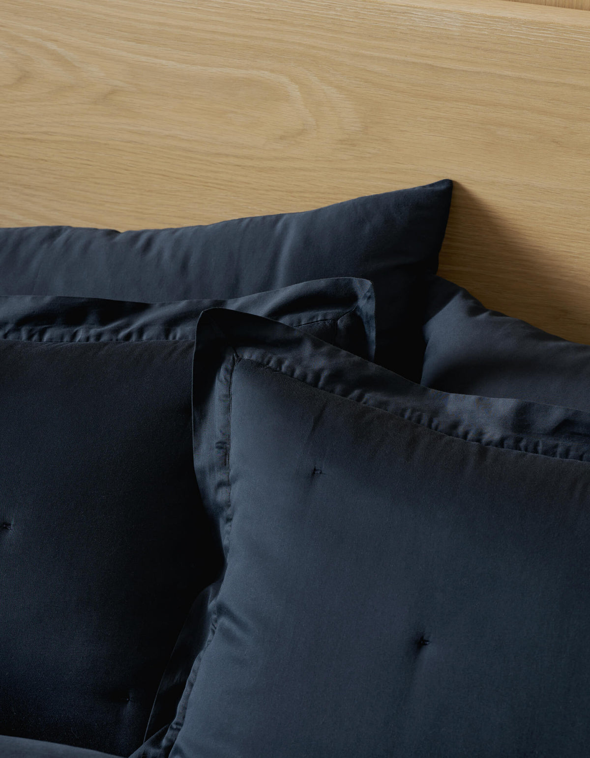 Taies d'oreiller matelassées en coton ultra-doux