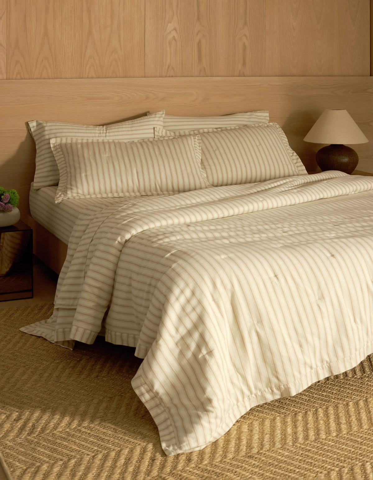 Taies d'oreiller matelassées en coton ultra-doux