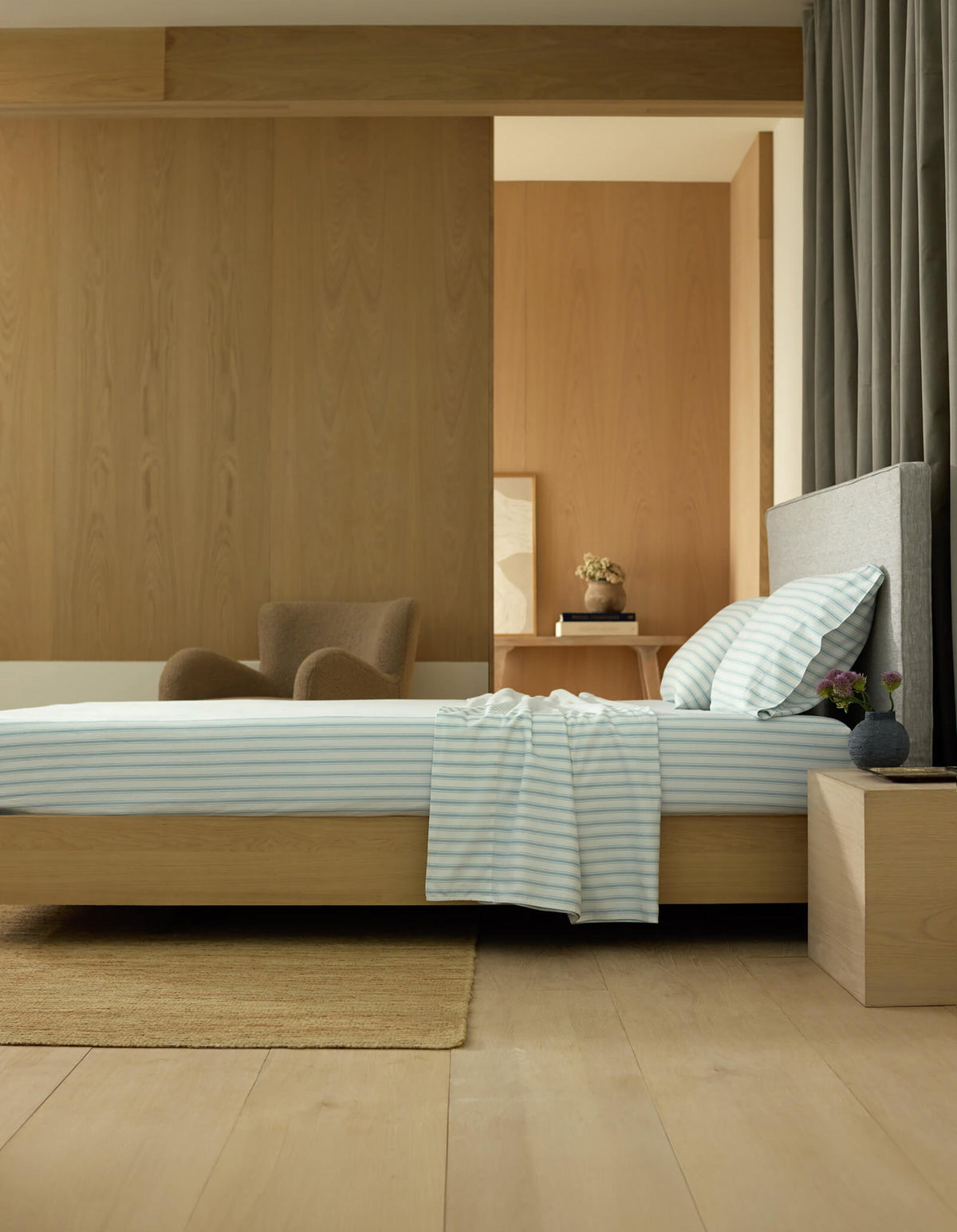 Set di lenzuola in cotone soft-wash