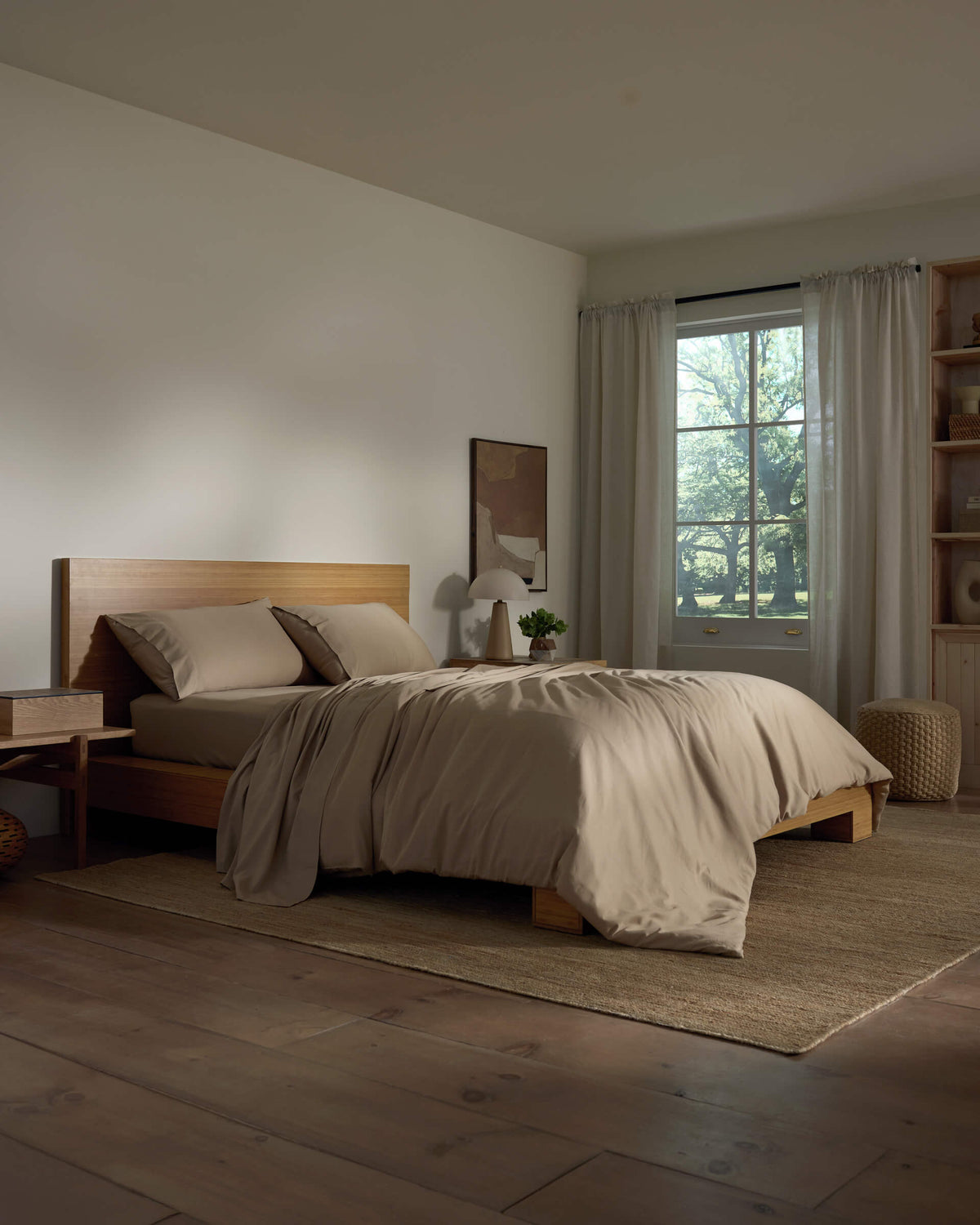 Set Deluxe di Biancheria da Letto in Cotone Soft-Wash