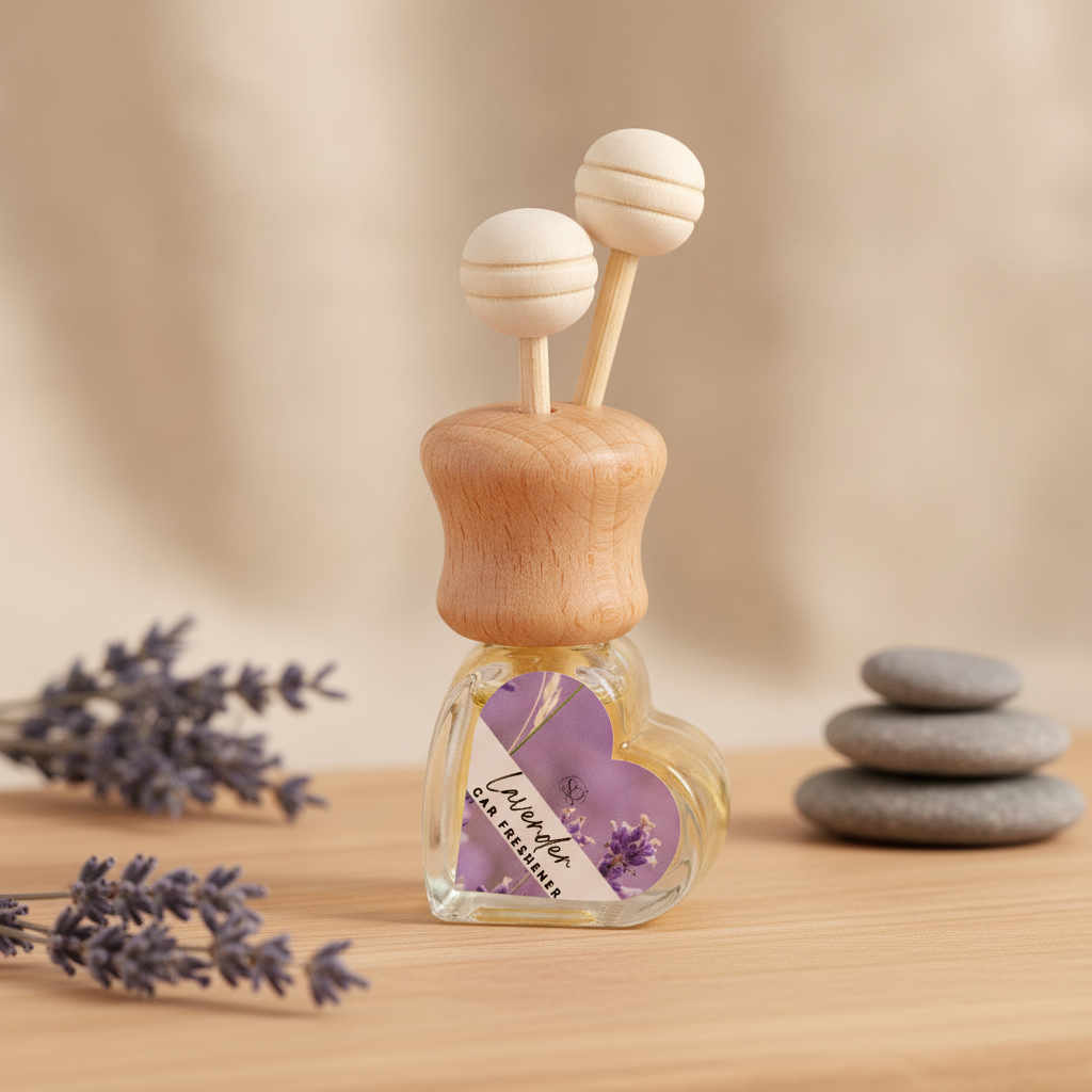 Collection de diffuseurs de voiture Clean & Fresh – Lin frais & Coton