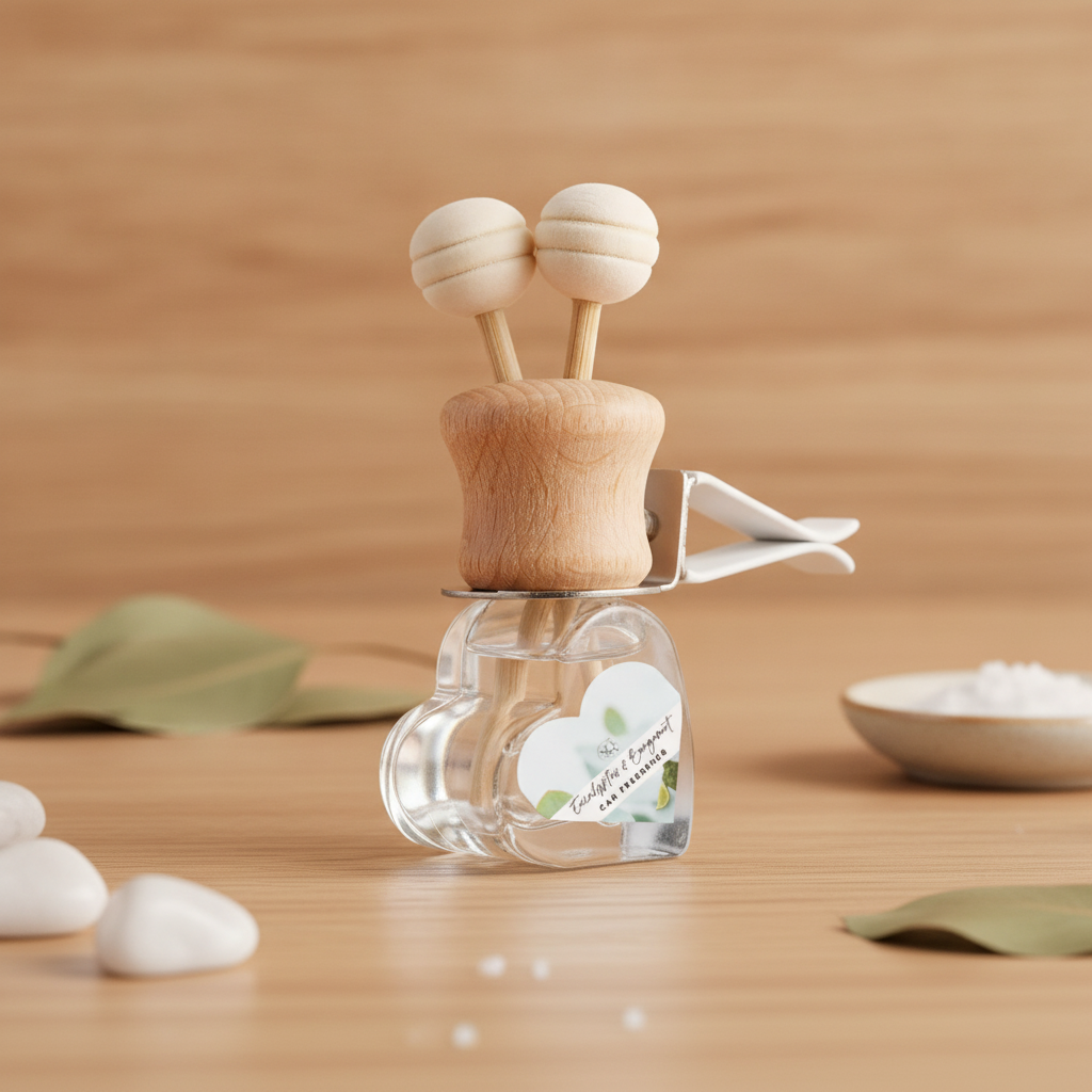 Collection de diffuseurs de voiture Clean & Fresh – Lin frais & Coton