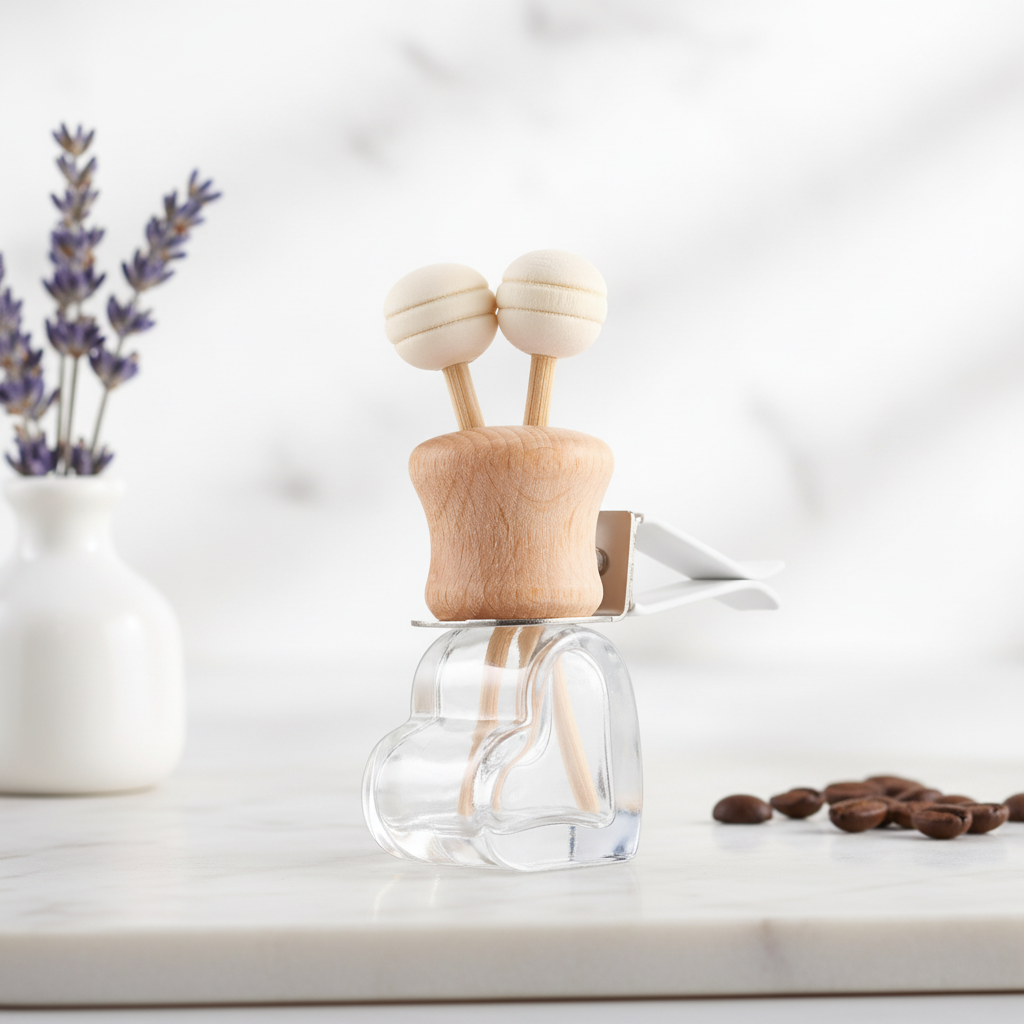 Collection de diffuseurs de voiture Clean & Fresh – Lin frais & Coton