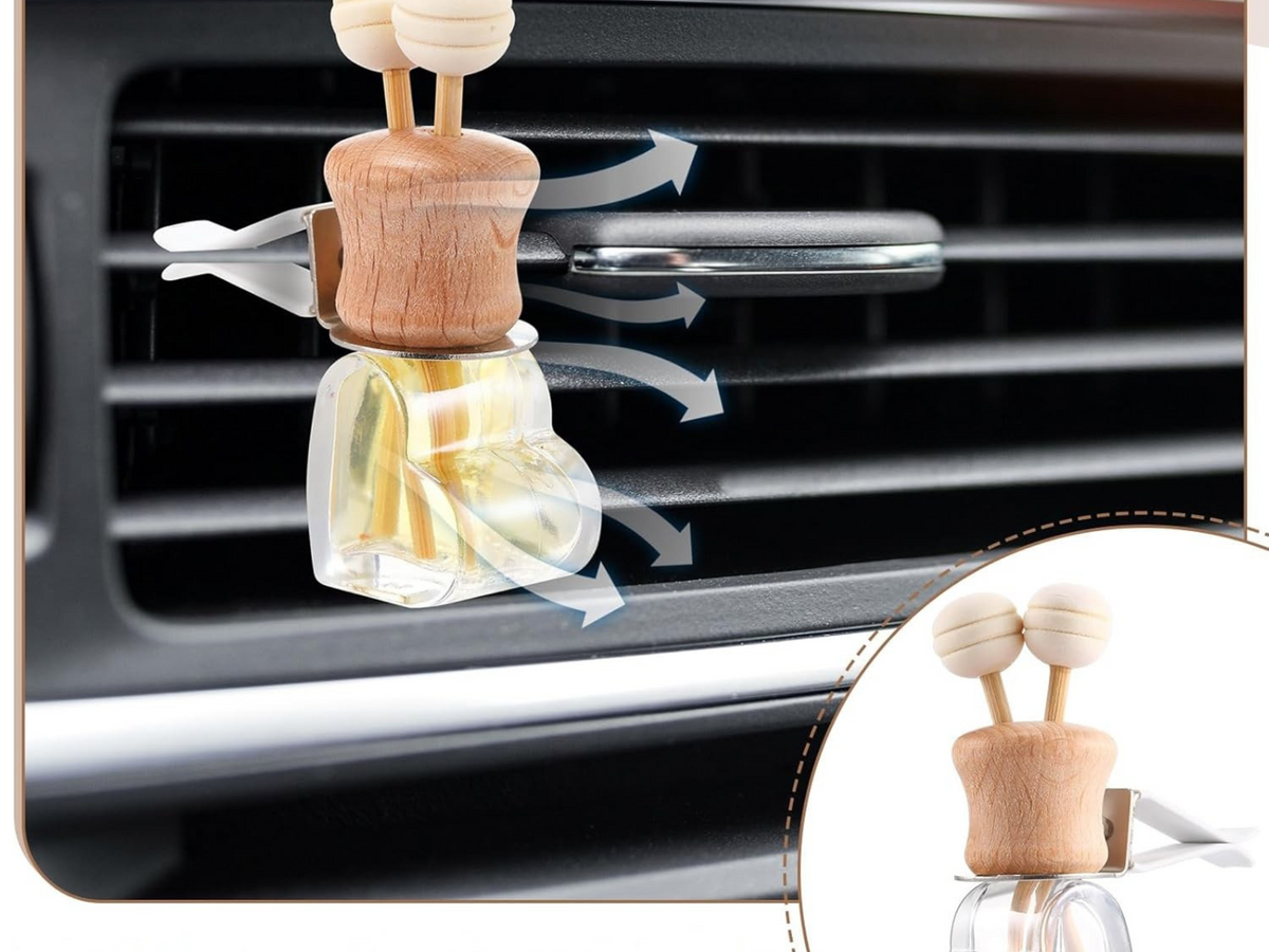 Collection de diffuseurs de voiture Clean & Fresh – Lin frais & Coton