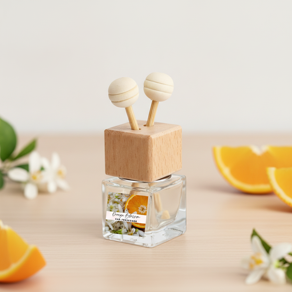 Collection de diffuseurs de voiture floraux et féminins – Fleurs élégantes