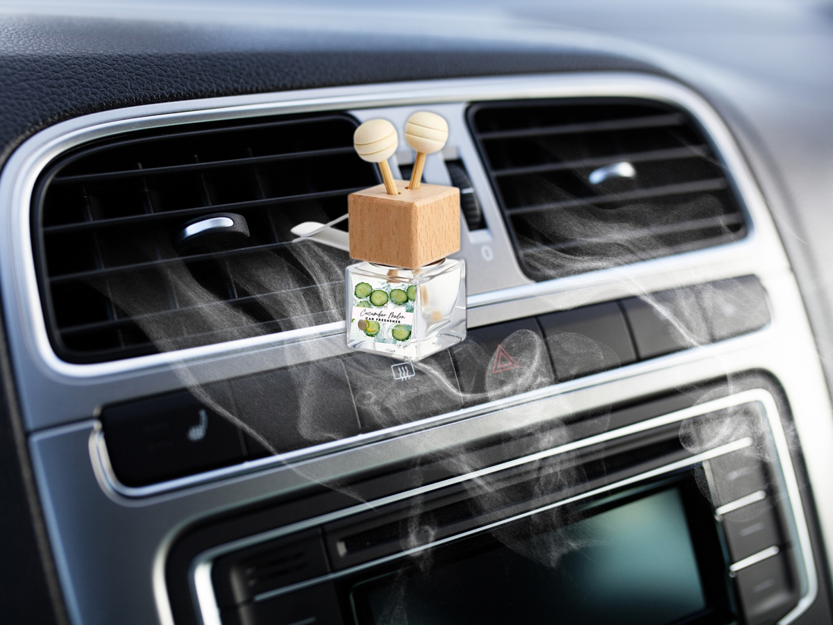 Collection de diffuseurs de voiture Clean & Fresh – Lin frais & Coton