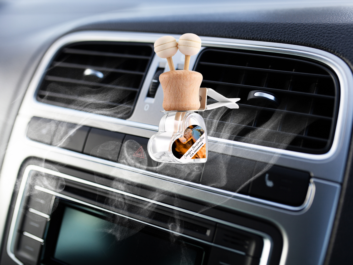 Collection de diffuseurs de voiture Clean & Fresh – Lin frais & Coton