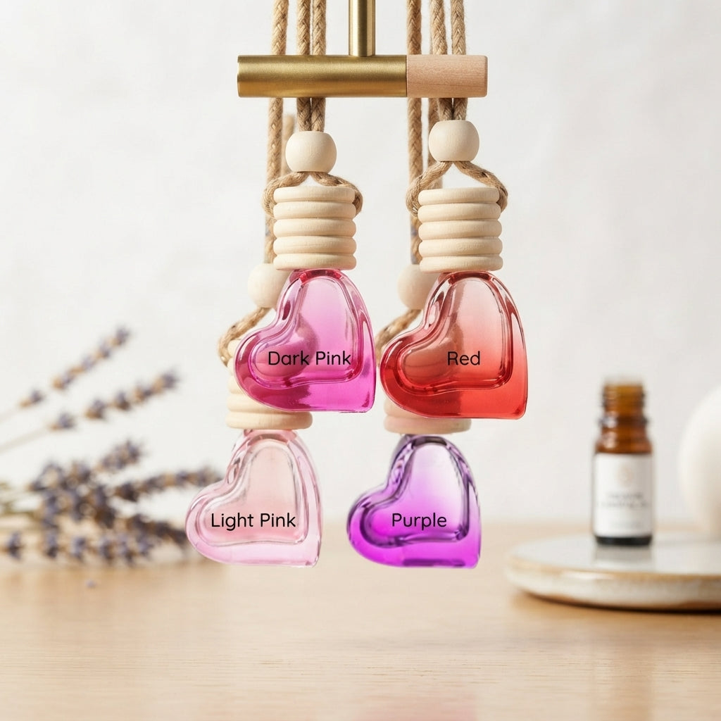 Collection de désodorisants pour voiture floraux et féminins – Fleurs élégantes