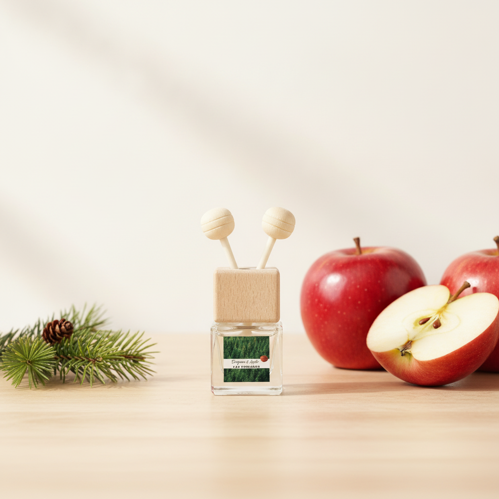 Collection de diffuseurs de voiture Clean & Fresh – Lin frais & Coton