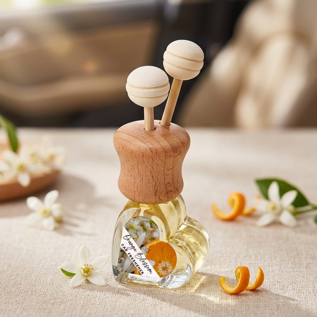 Collection de diffuseurs de voiture floraux et féminins – Fleurs élégantes