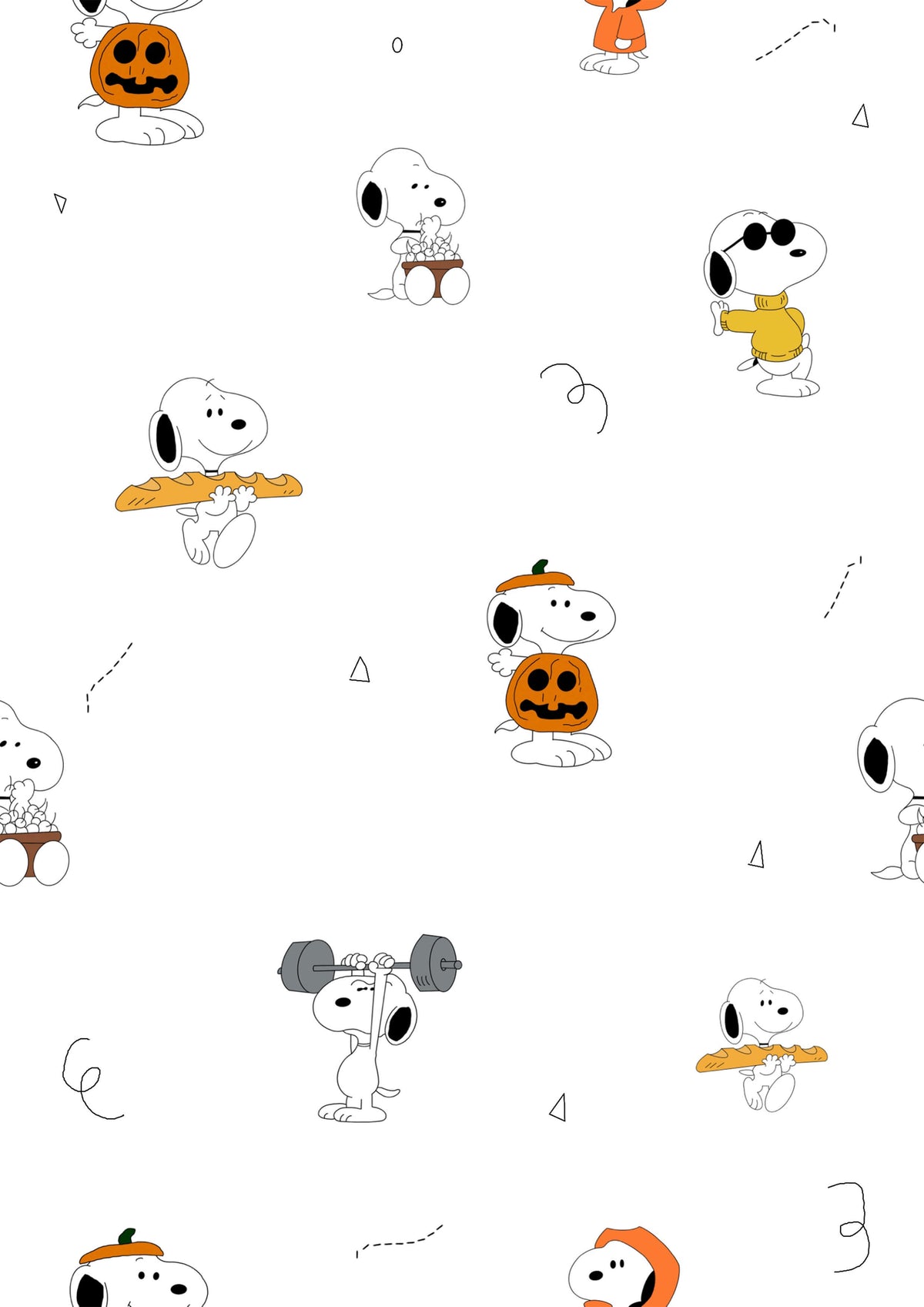 Cartoon Snoopy Printed Canopy