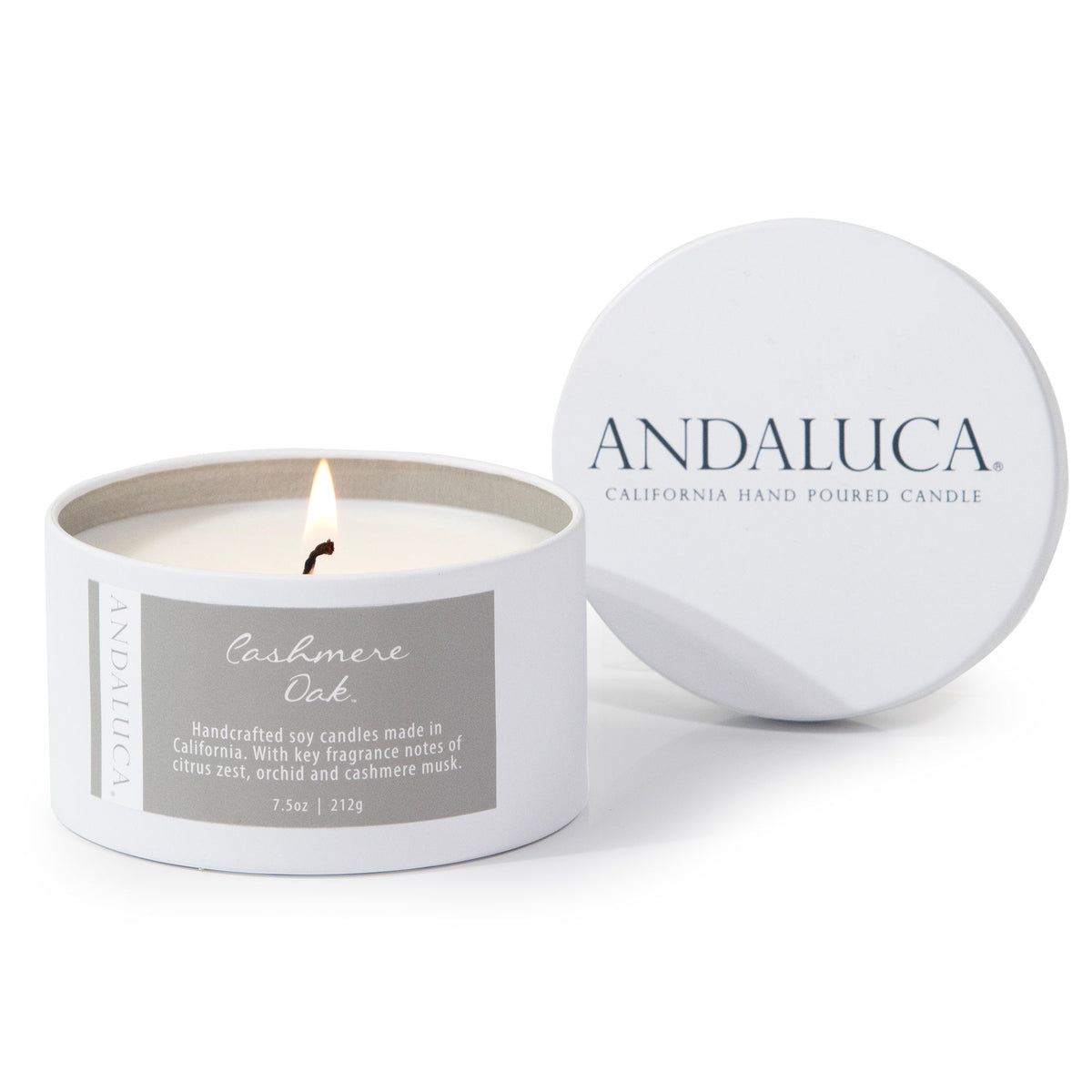 Cashmere Oak 6 oz. Tin Candle