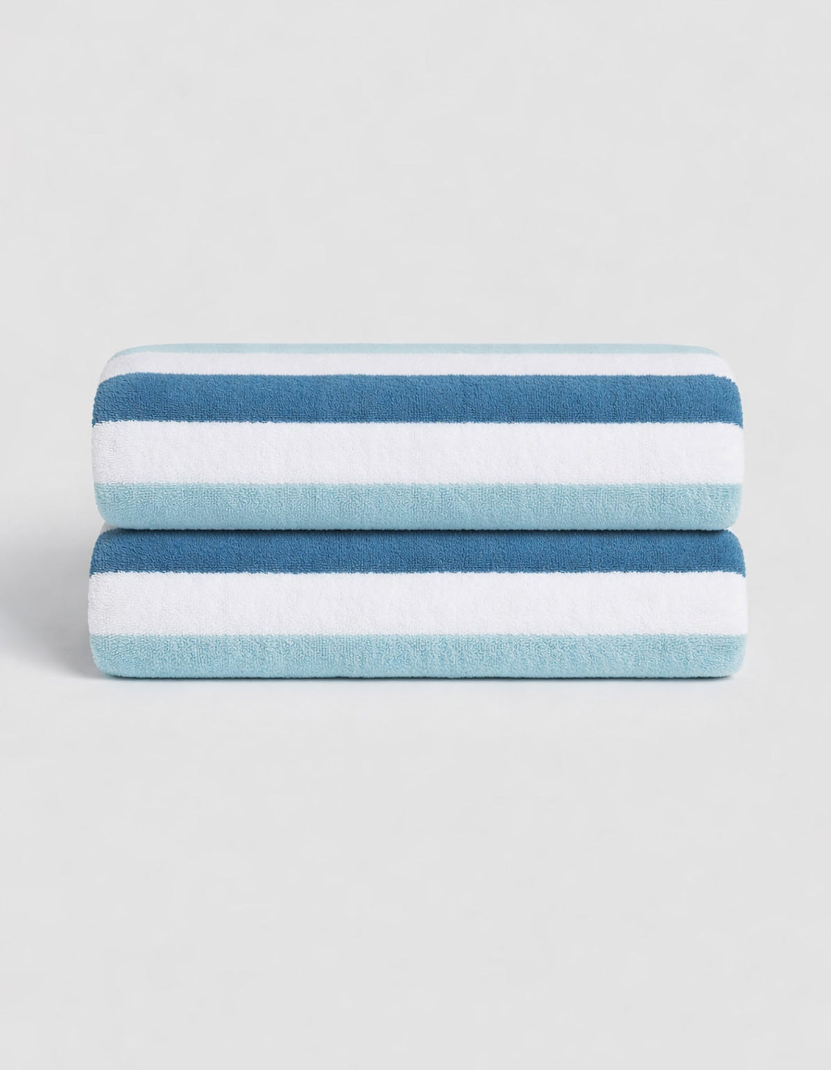 Set di teli mare a righe classiche