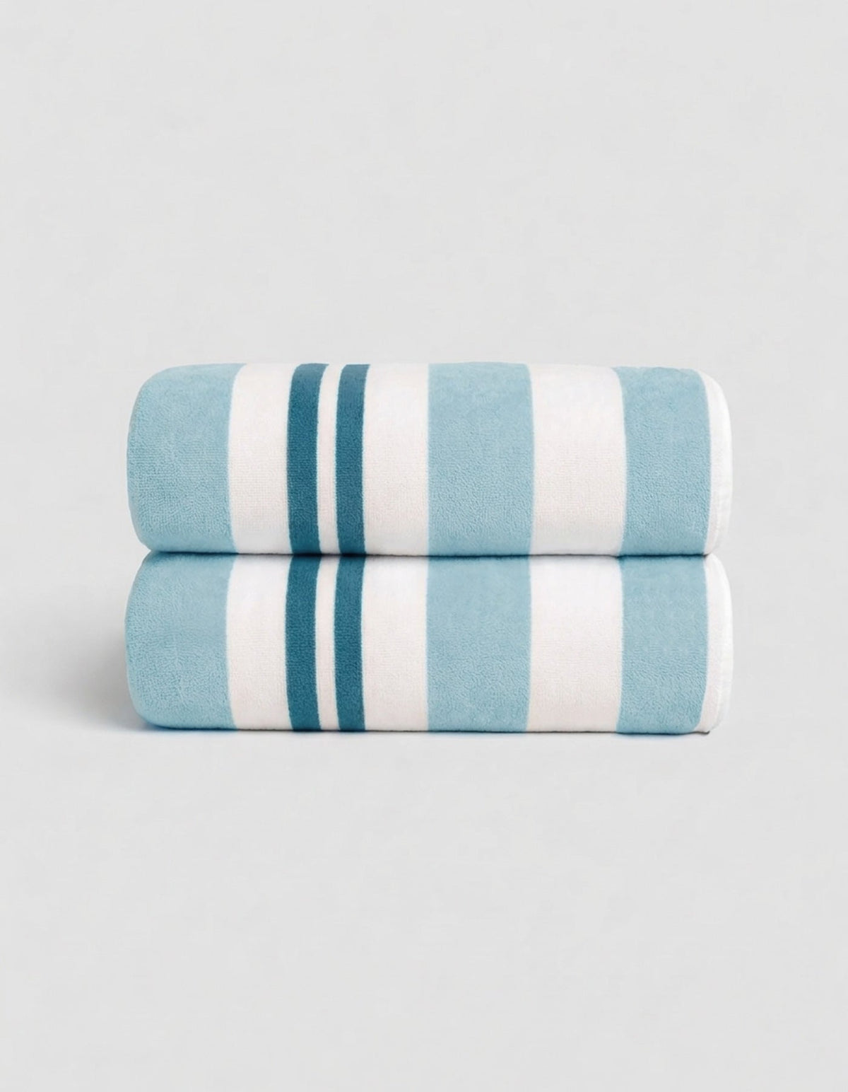 Set di teli mare a righe classiche