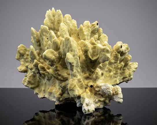 Green Fire Slab Coral (Millepora complanata)