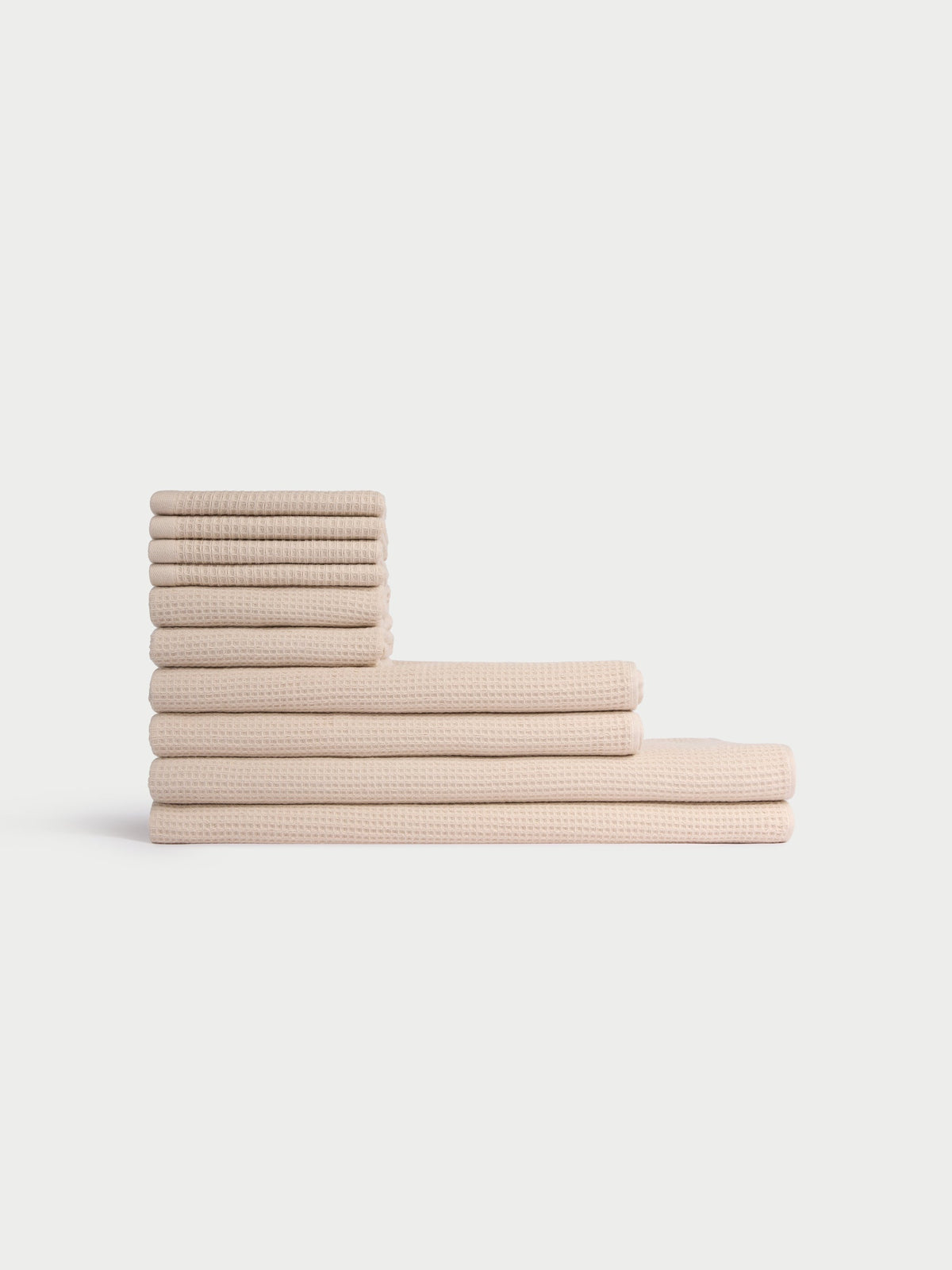 Ensemble de bain gaufré complet